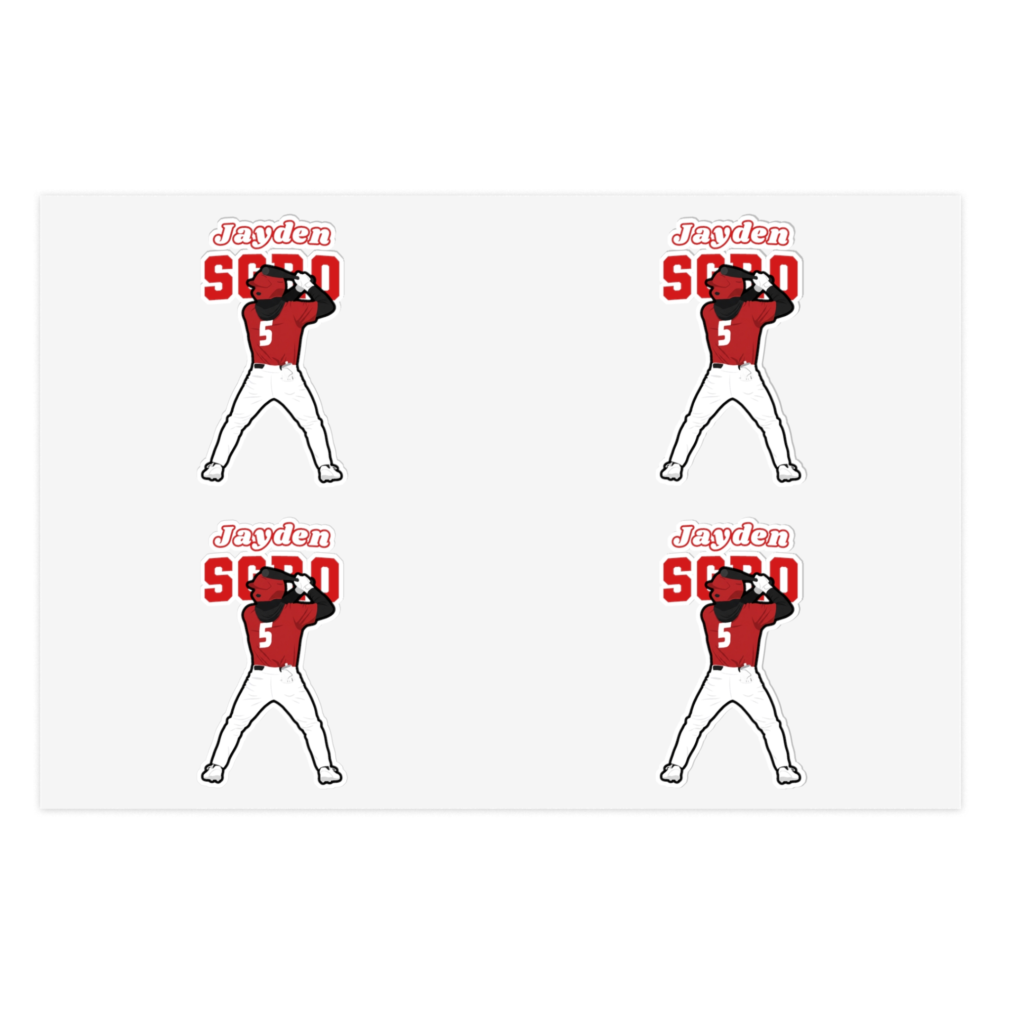 Sticker Sheet — character_name_arch in Classic
