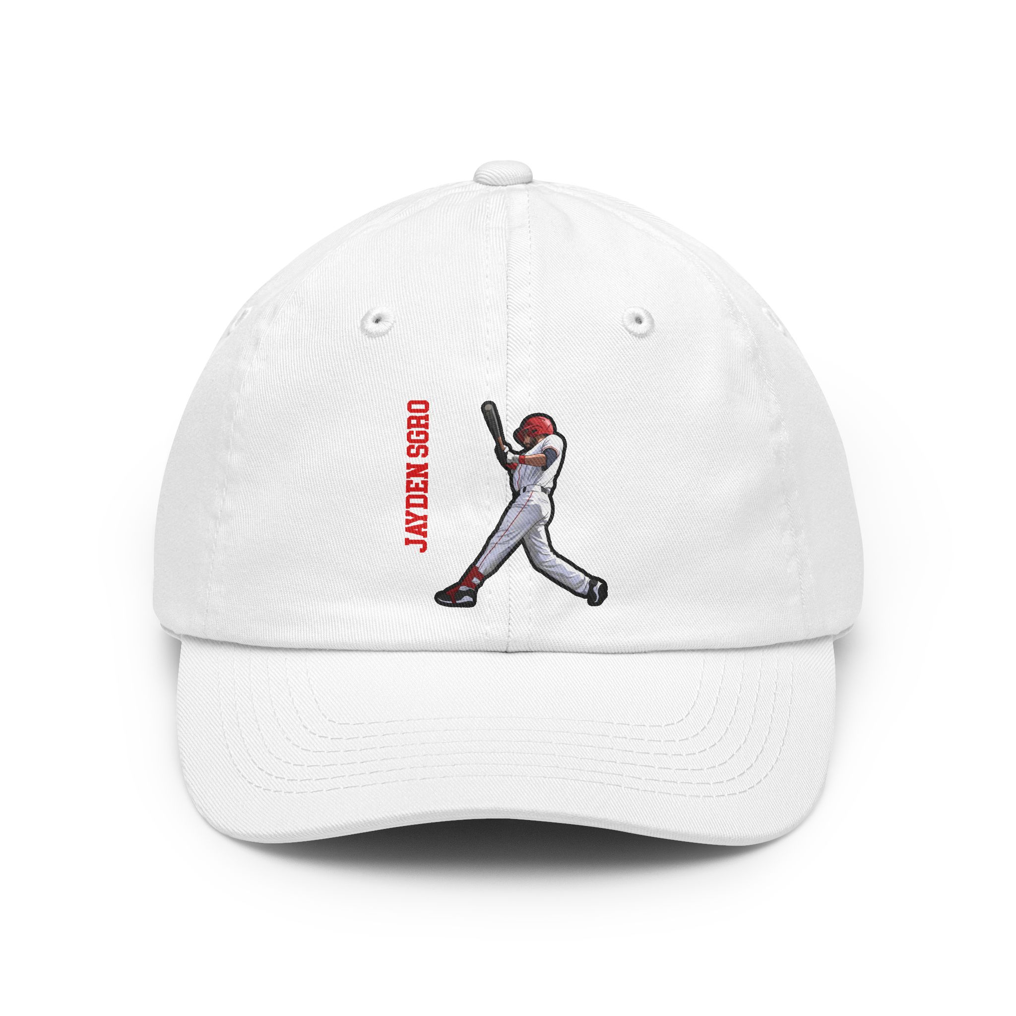 Classic Cap — character_name_vertical in White