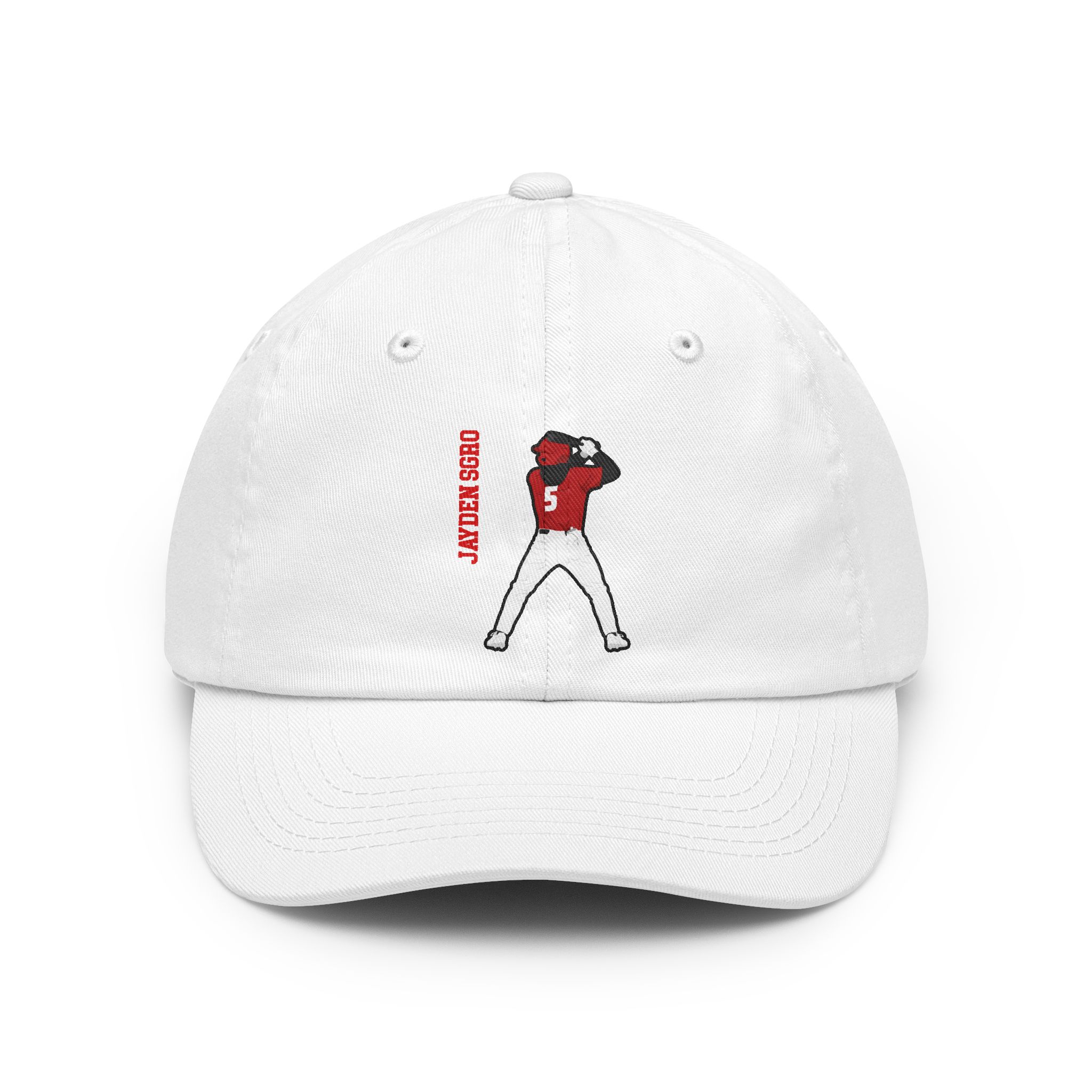 Classic Cap — character_name_vertical in White