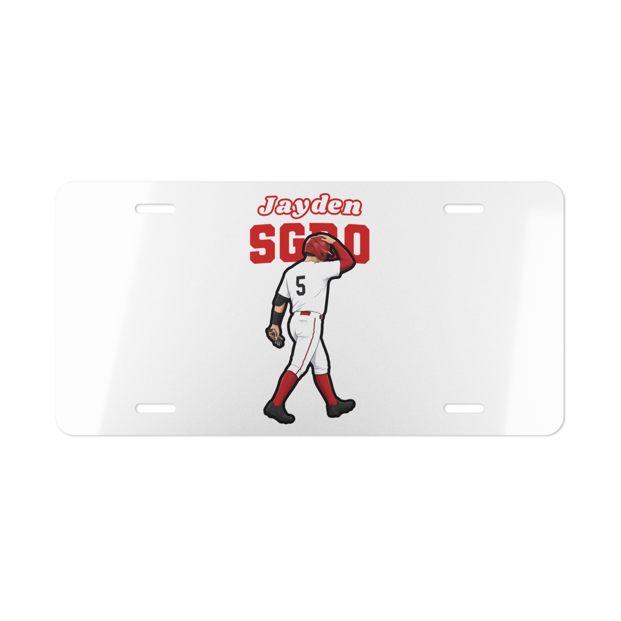License Plate — character_name_arch in Classic