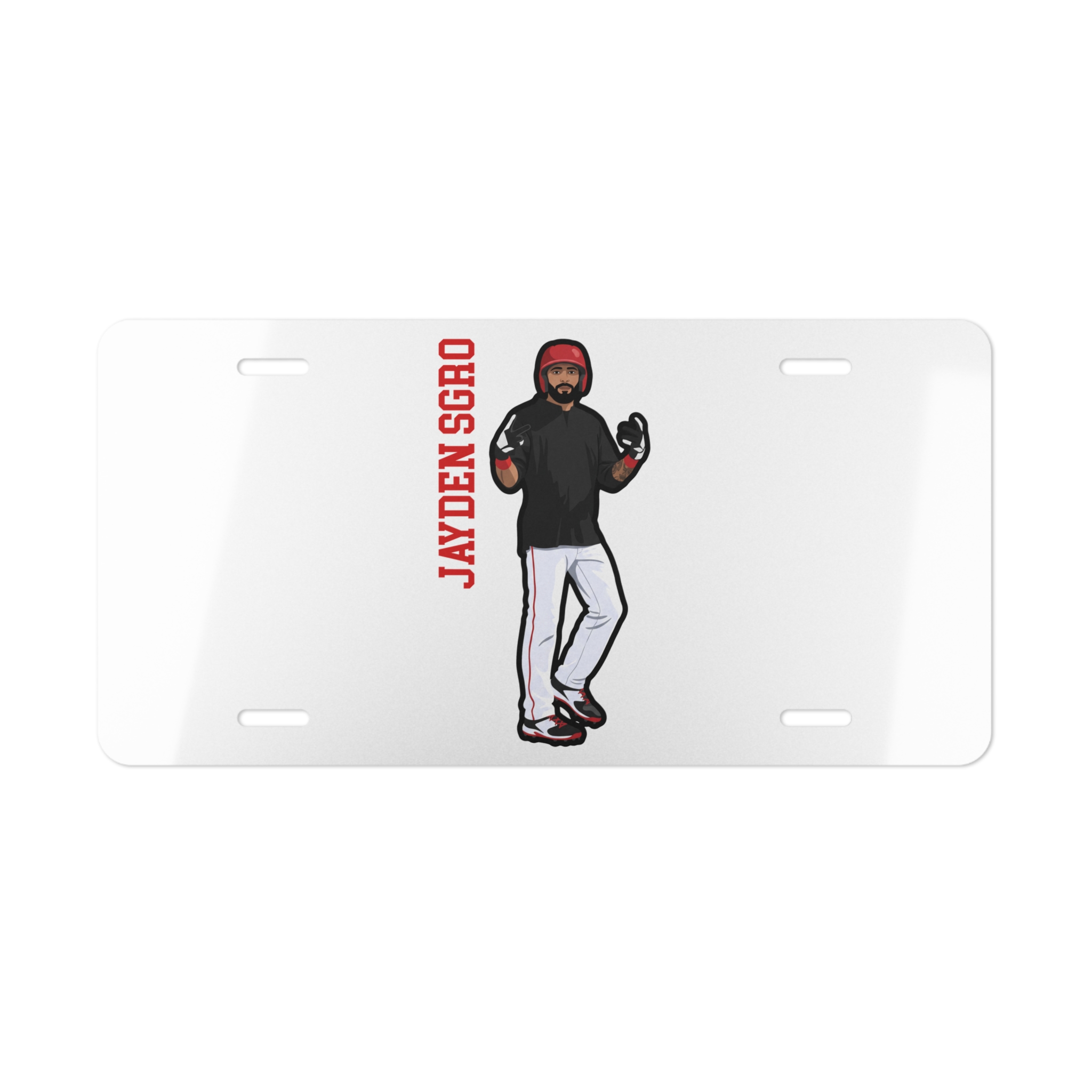 License Plate — character_name_vertical in Classic