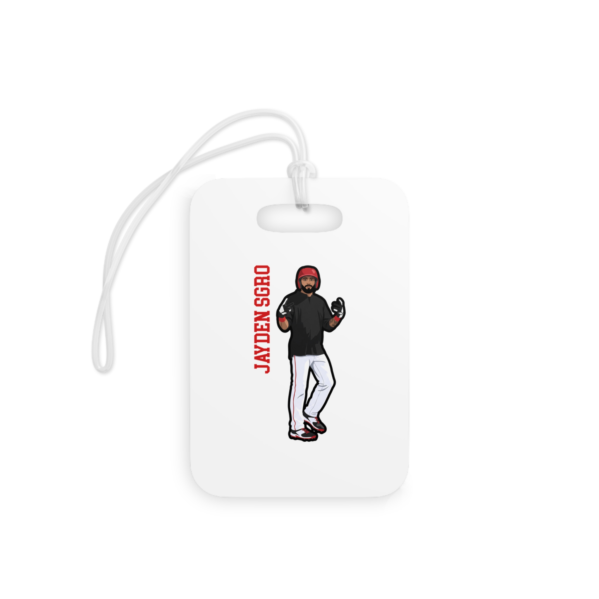 Bag Tag — character_name_vertical in Classic