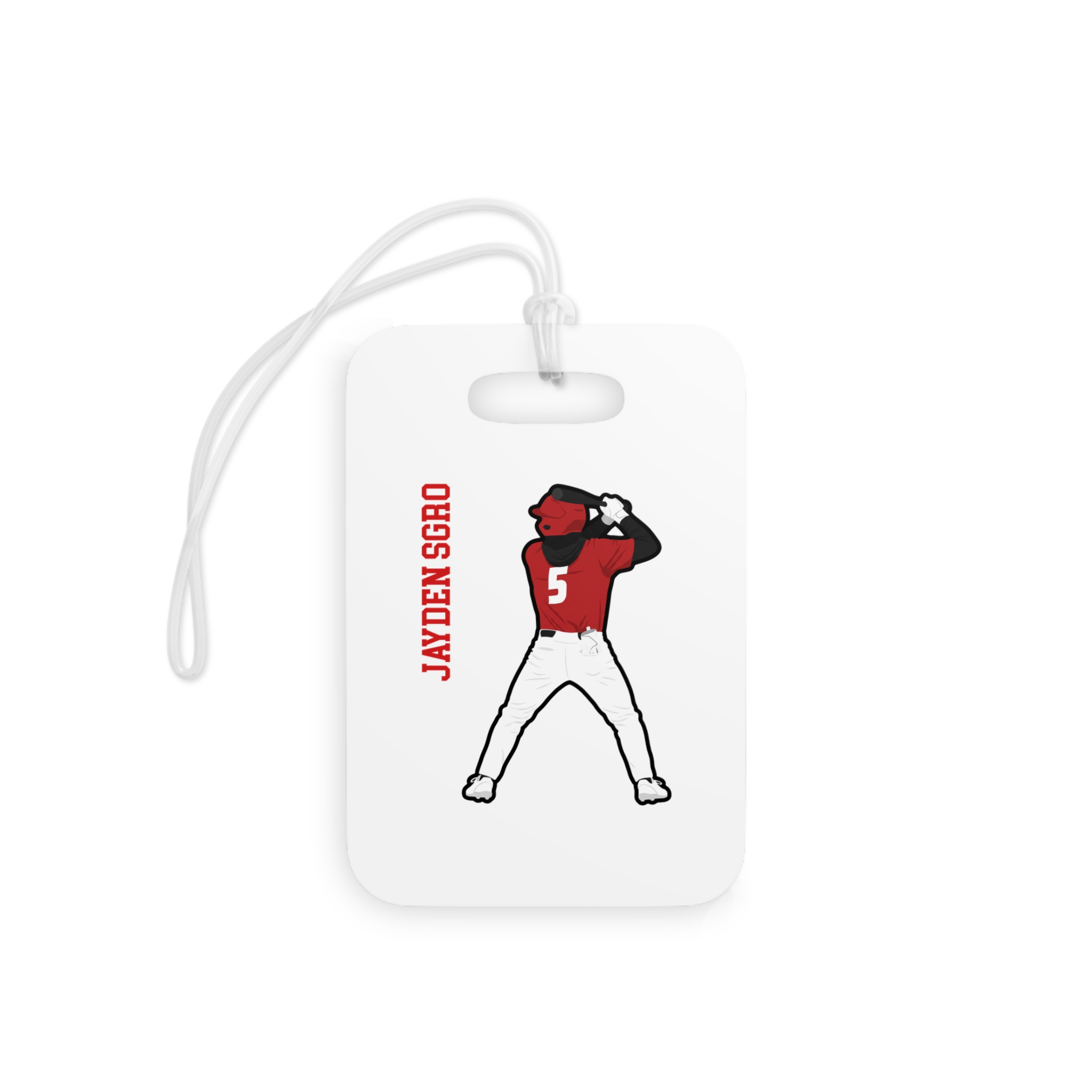Bag Tag — character_name_vertical in Classic