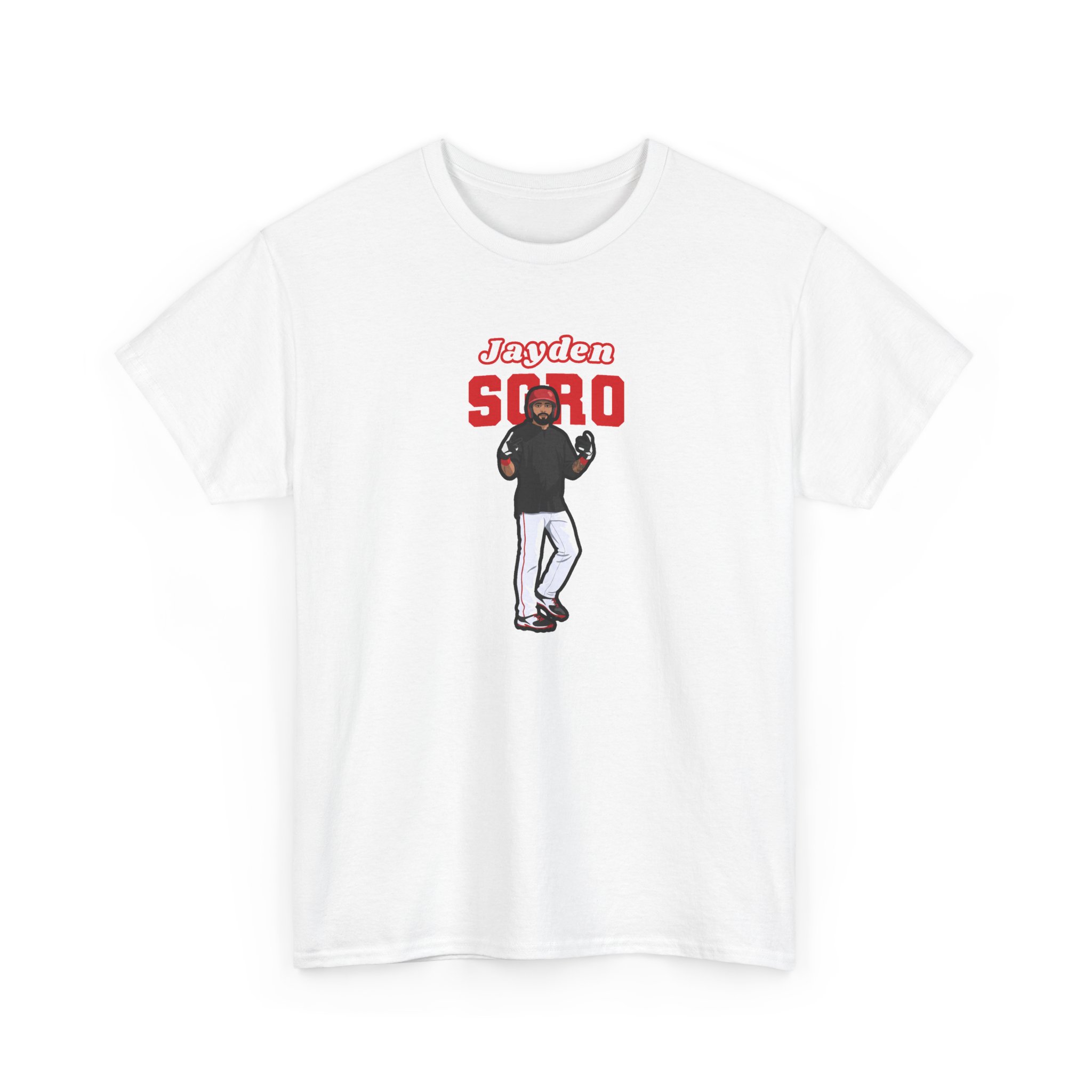 Tee — character_name_arch in White