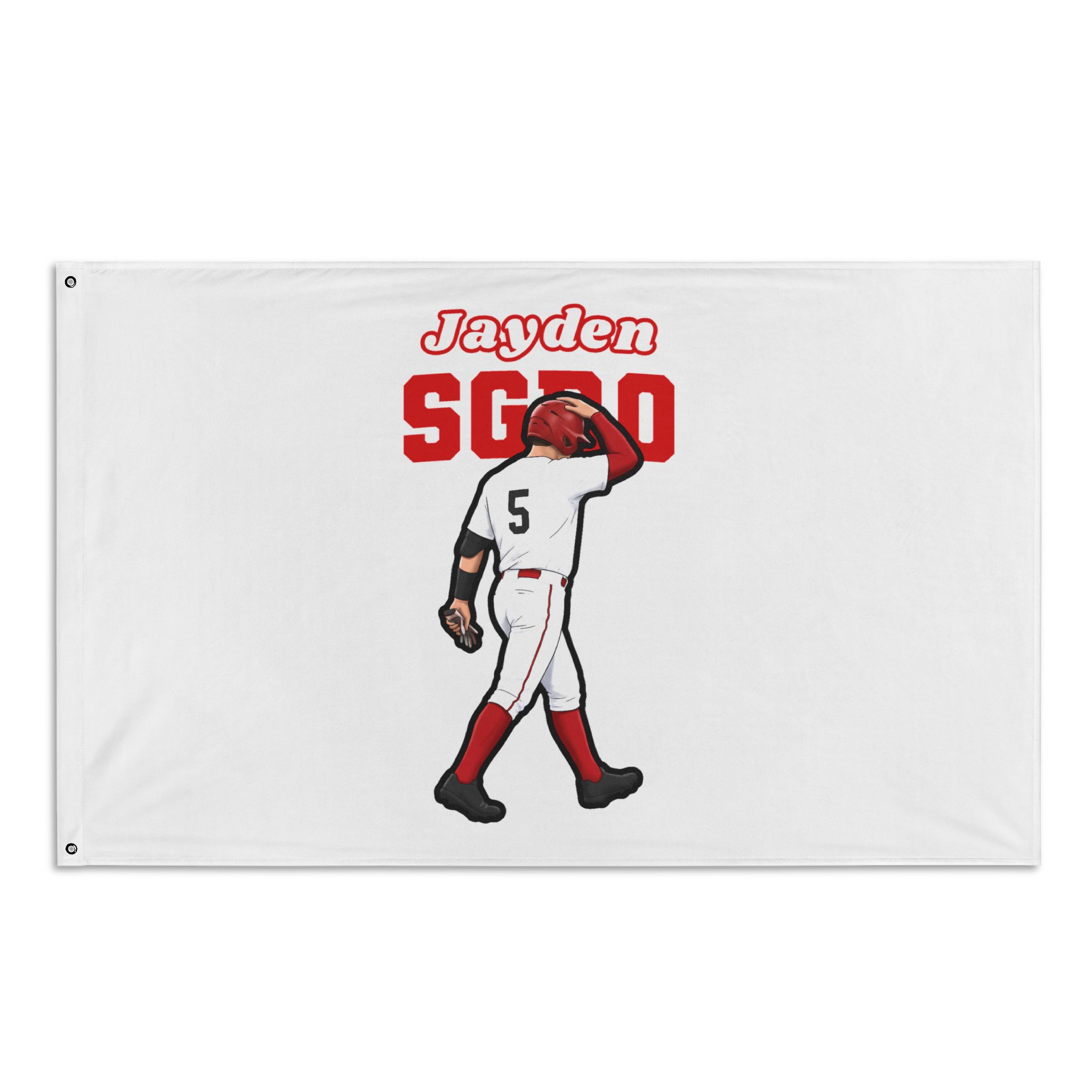 Flag (35 × 56 in) — character_name_arch in Classic