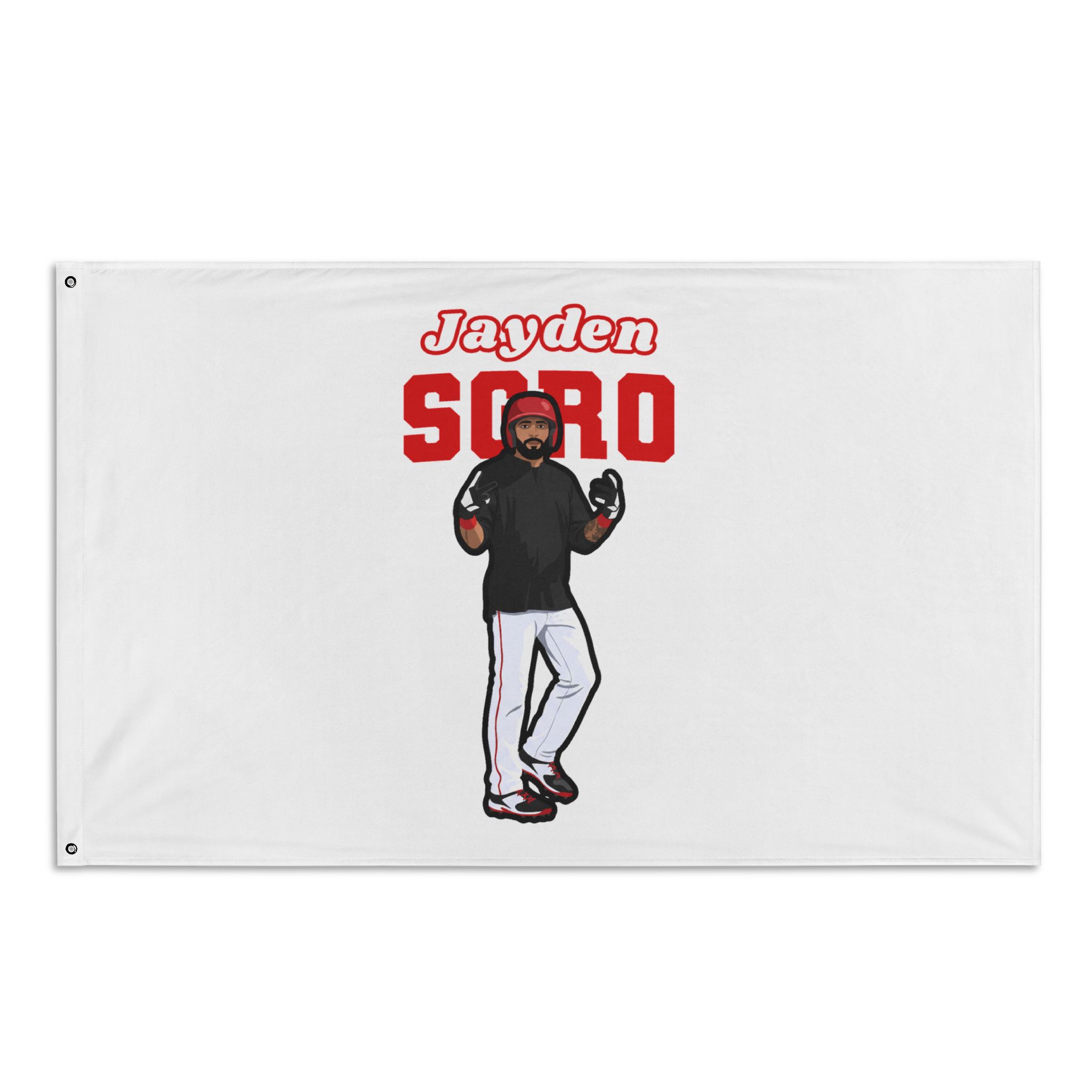 Flag (35 × 56 in) — character_name_arch in Classic