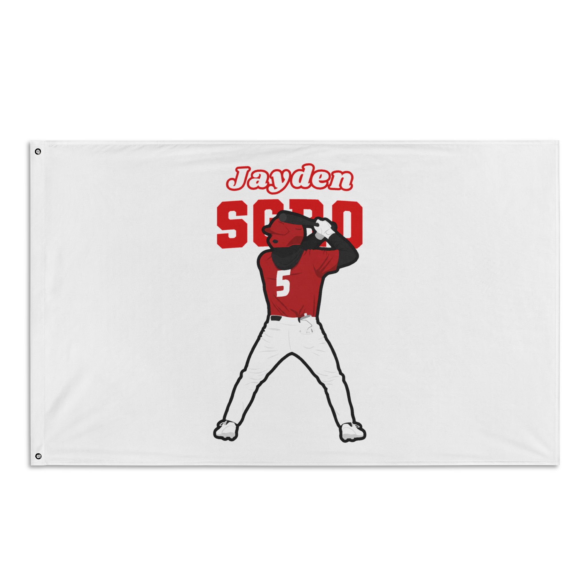 Flag (35 × 56 in) — character_name_arch in Classic
