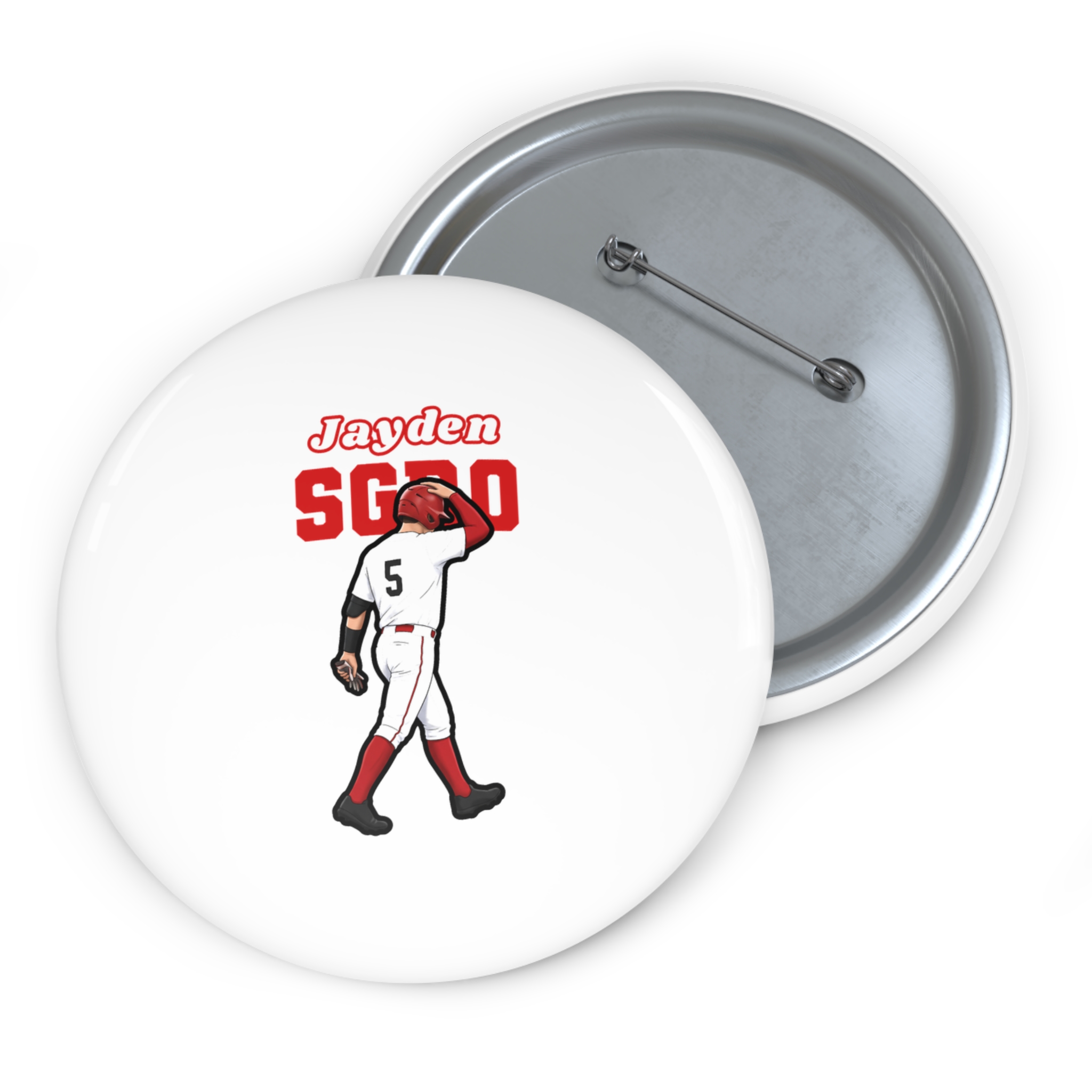 Game Day Pin — character_name_arch in Classic