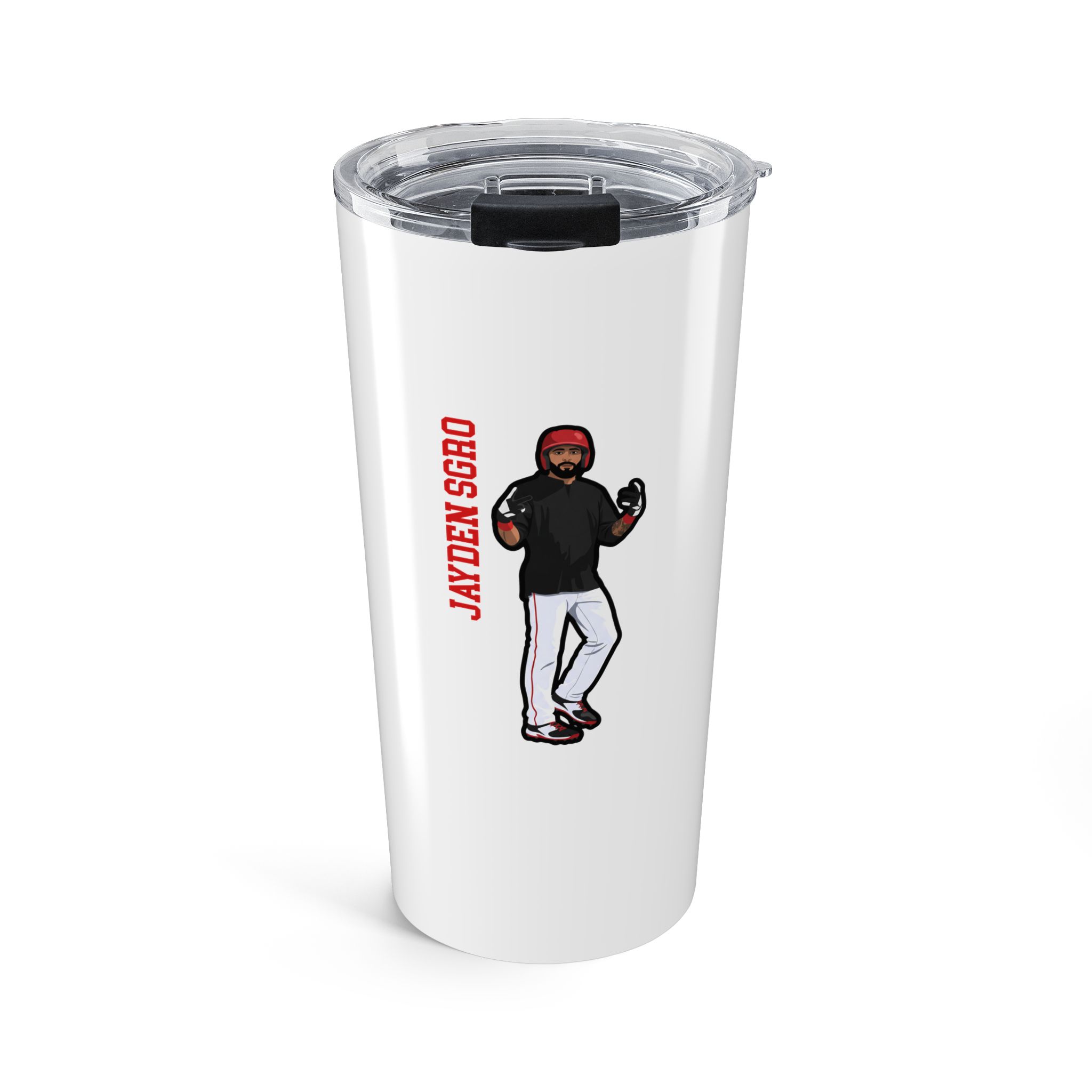 20oz Tumbler — character_name_vertical in Classic