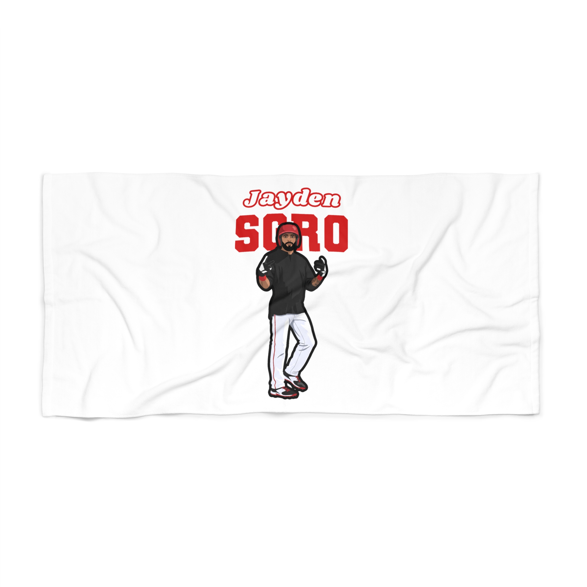 Beach Towel — character_name_arch in Classic