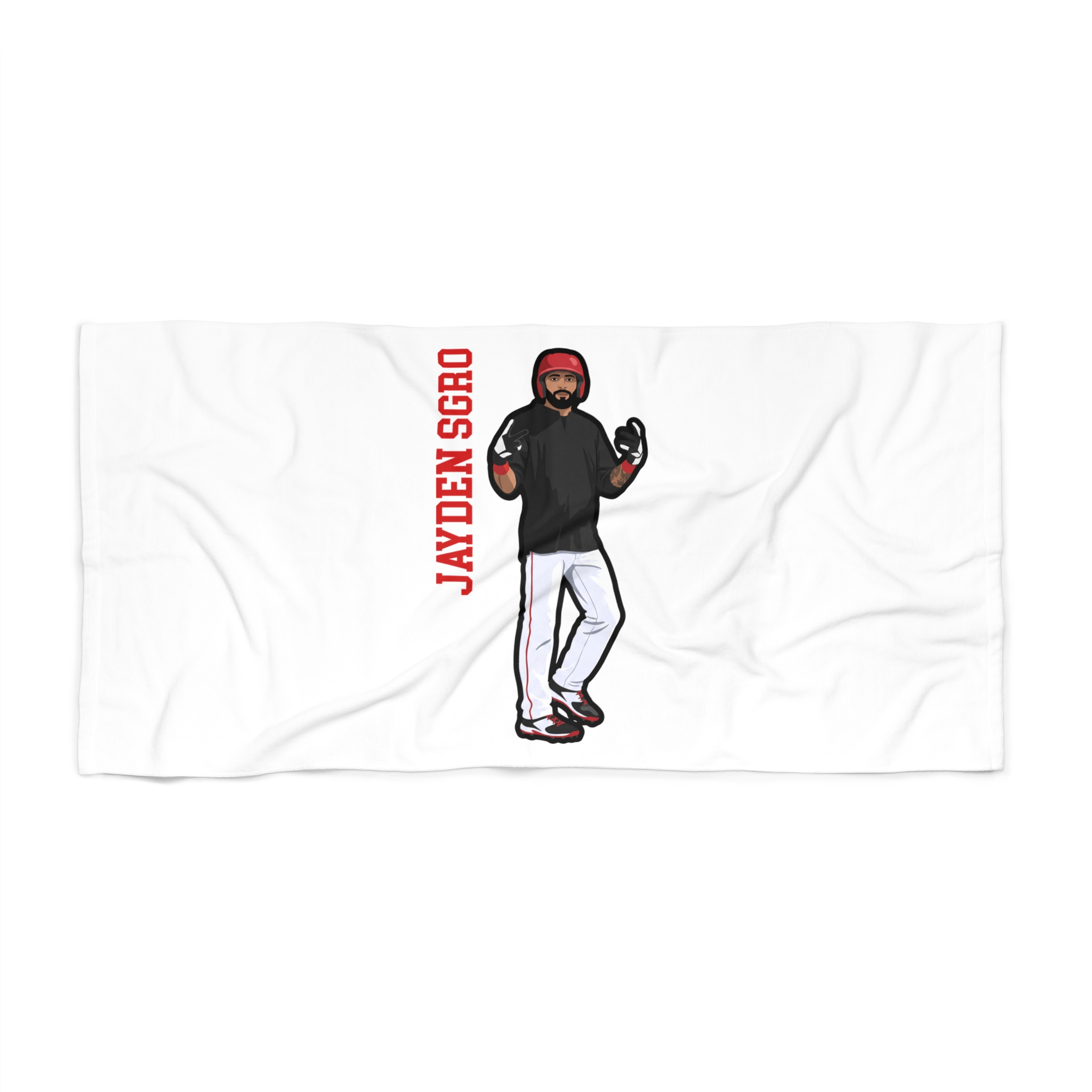 Beach Towel — character_name_vertical in Classic
