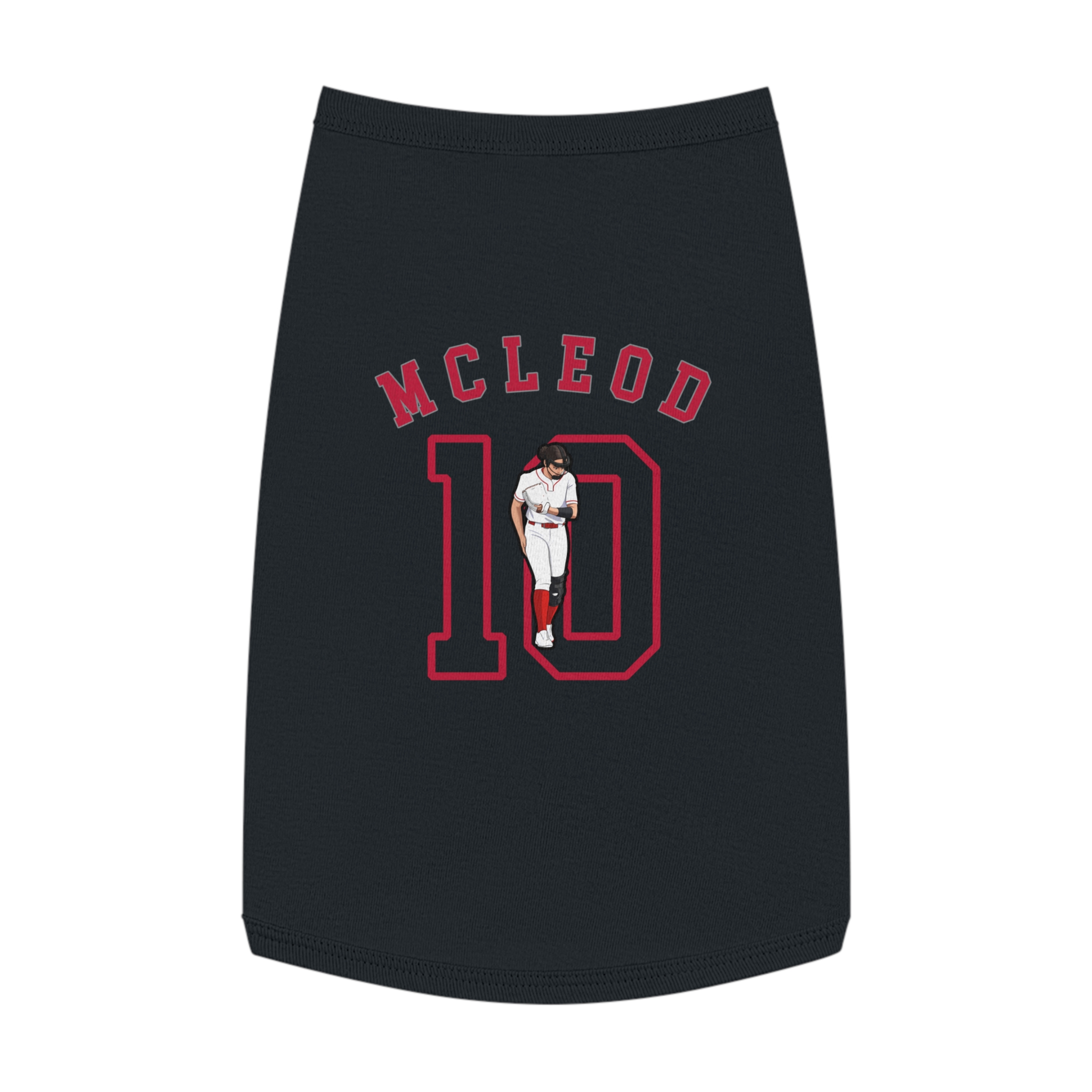 Pet Tank Top — character_shirsey_arch in White