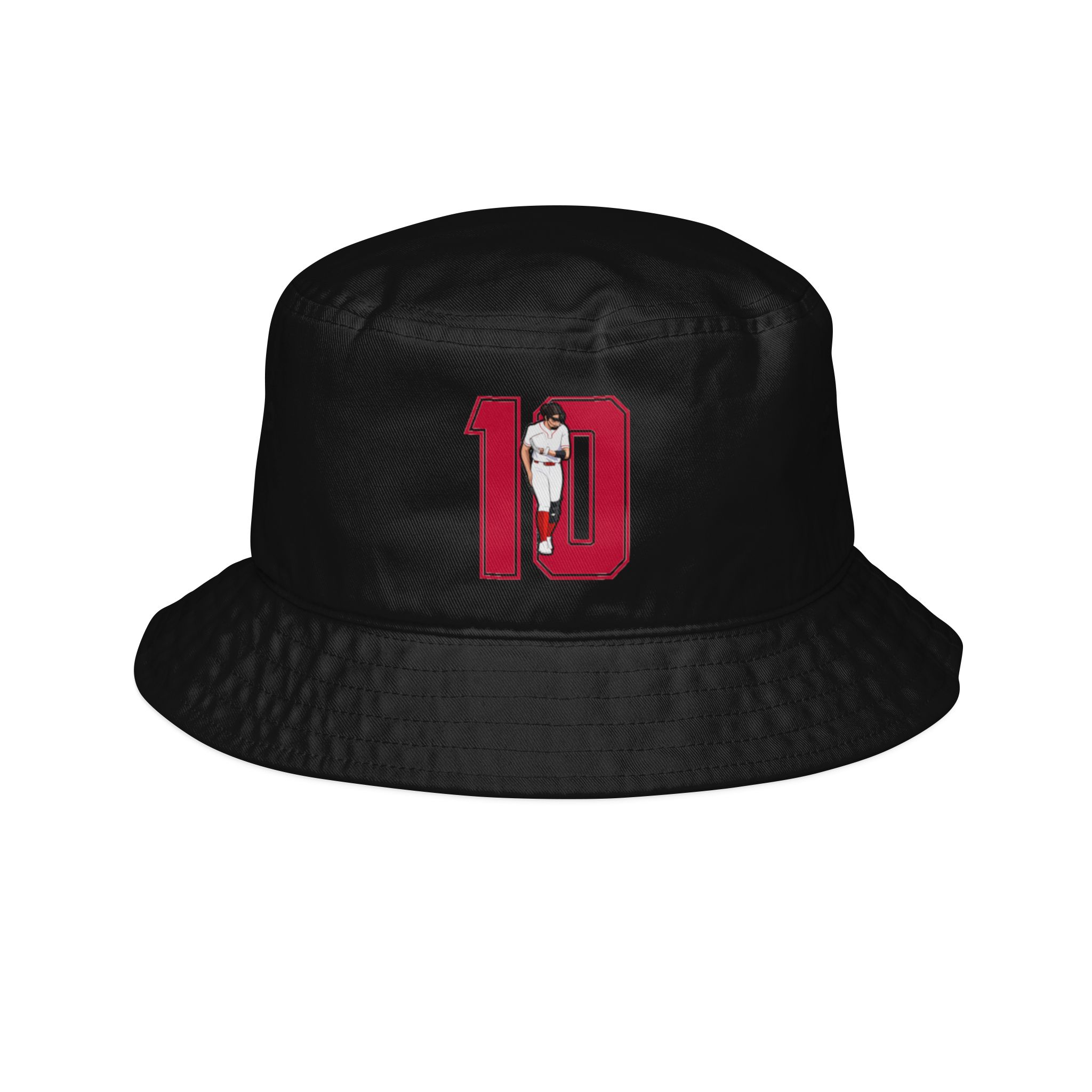 Bucket Hat — character_number in Black