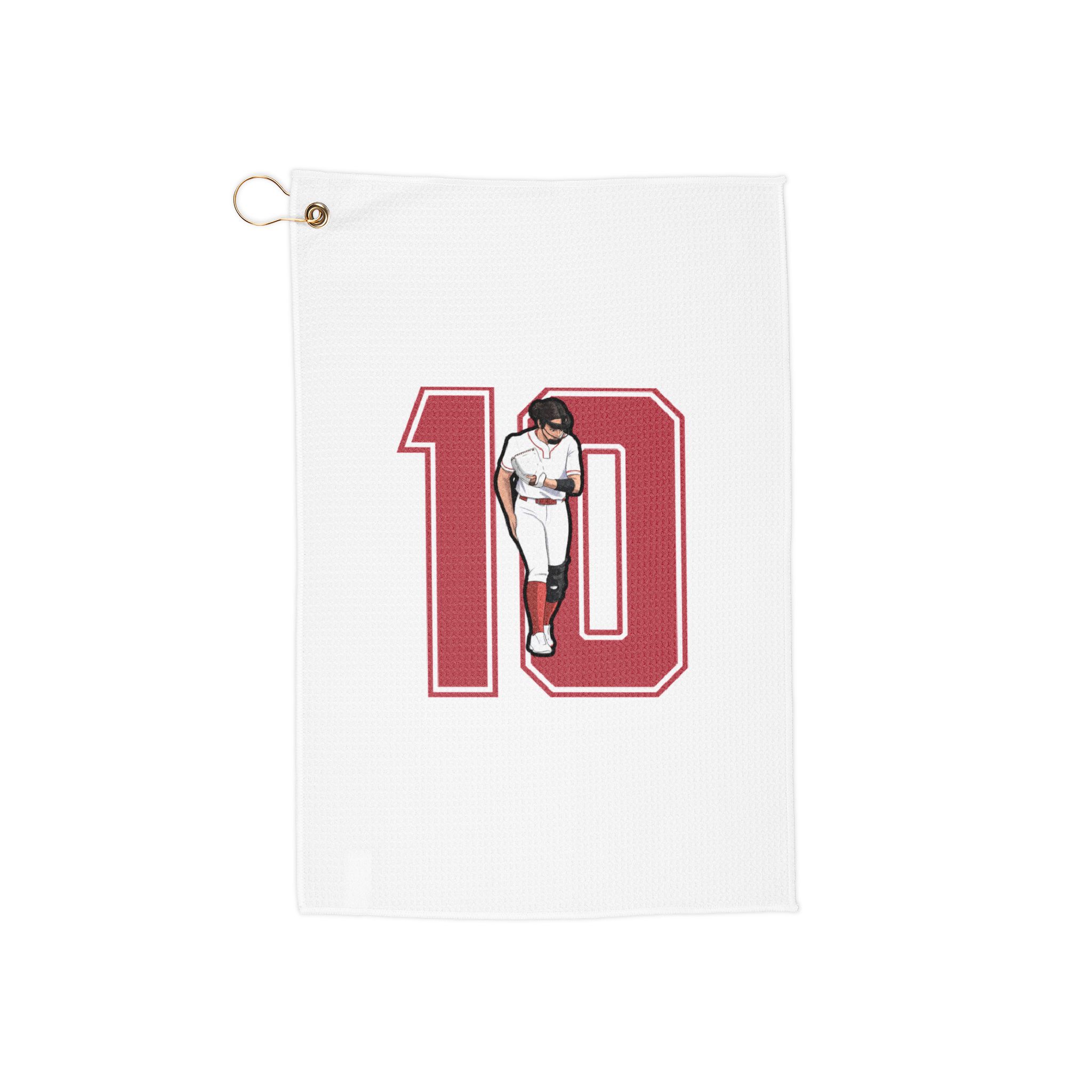 Golf Towel — character_number in Classic