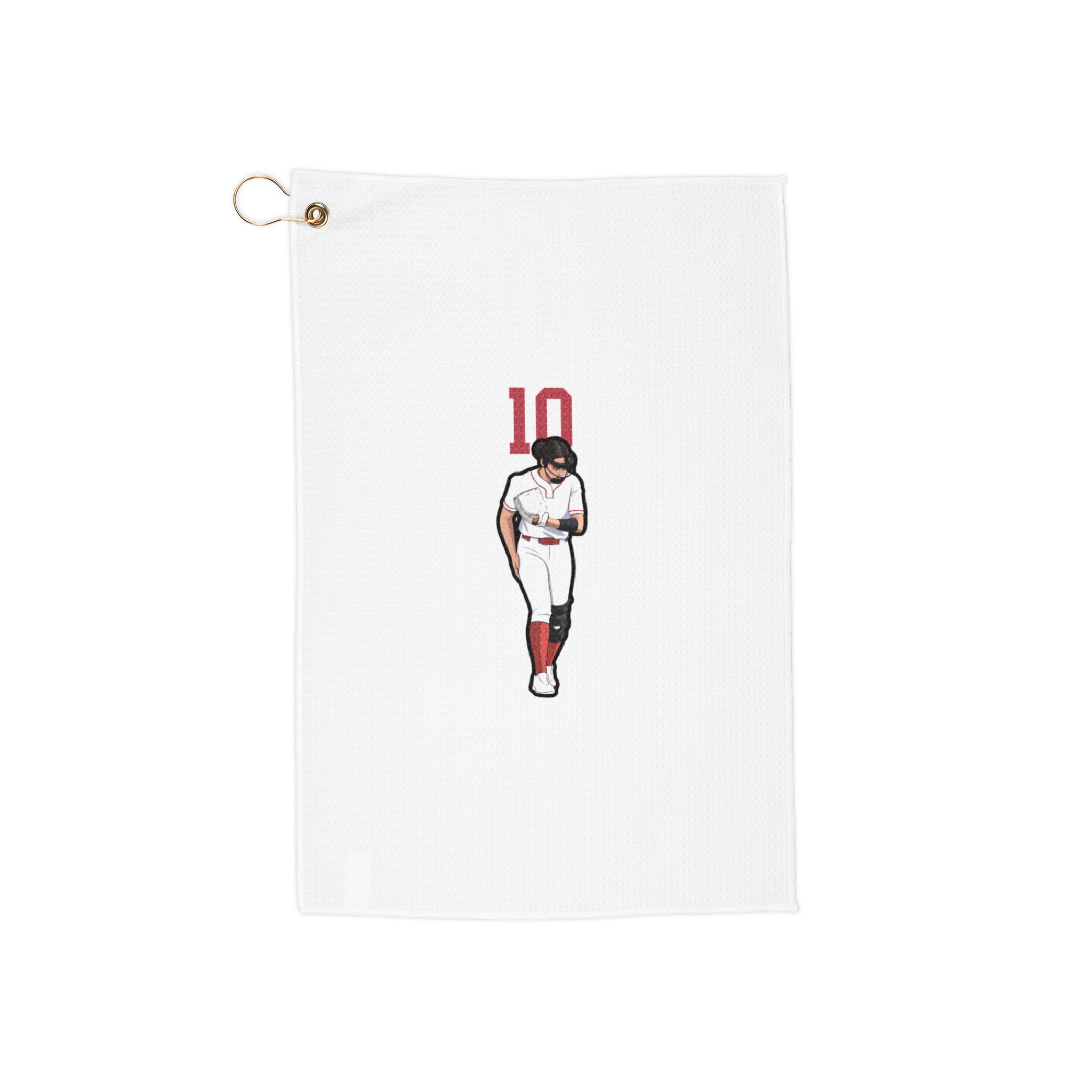 Golf Towel — character_number_top in Classic