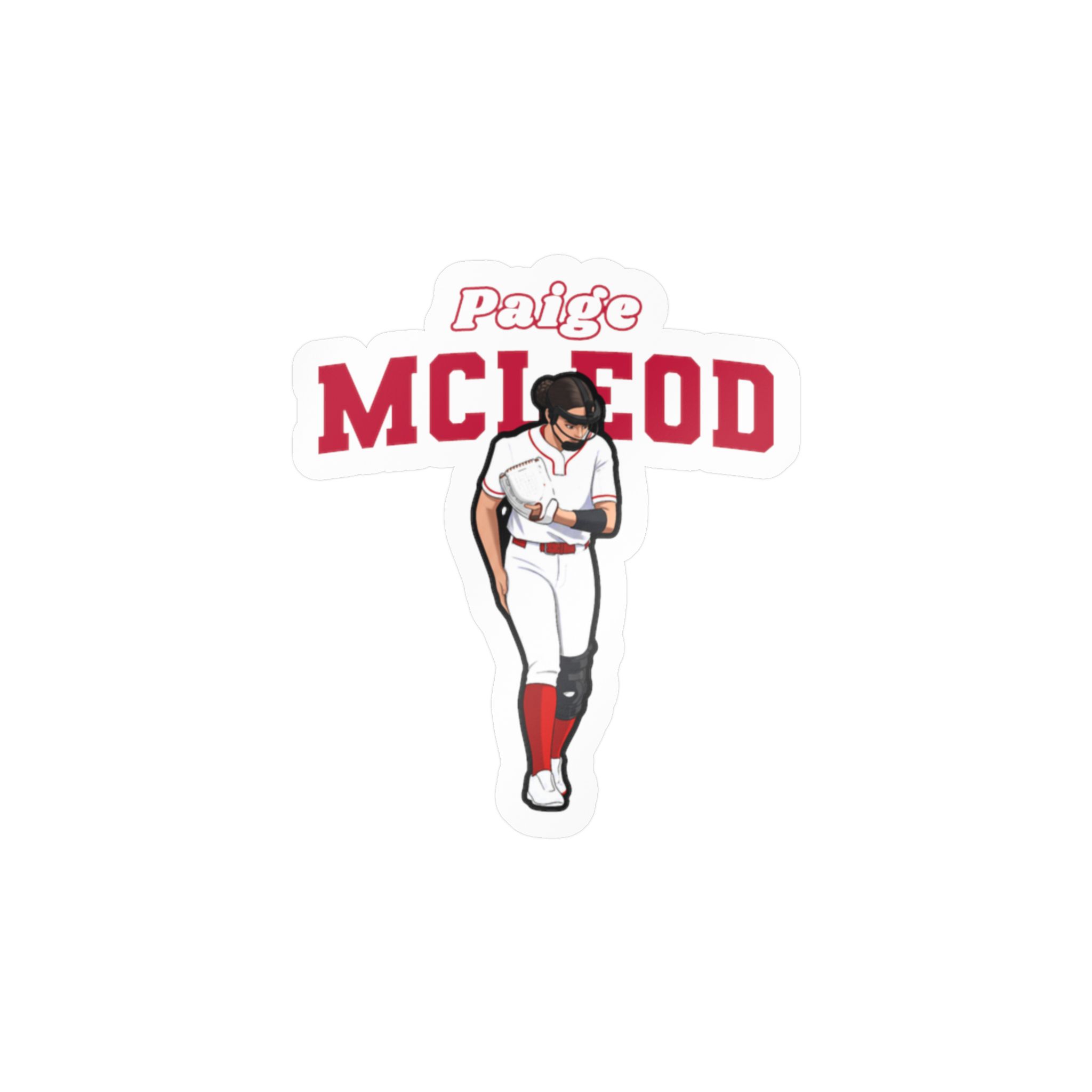 Vinyl Sticker — character_name_arch in Classic