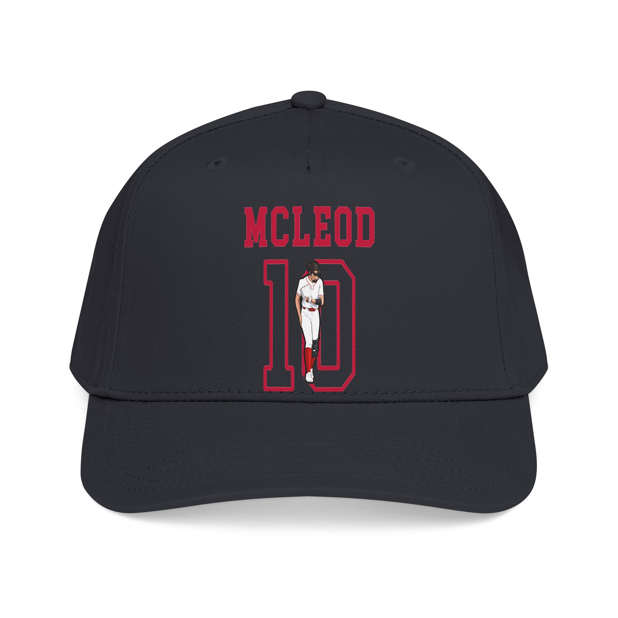 Baseball Cap — character_shirsey in Black