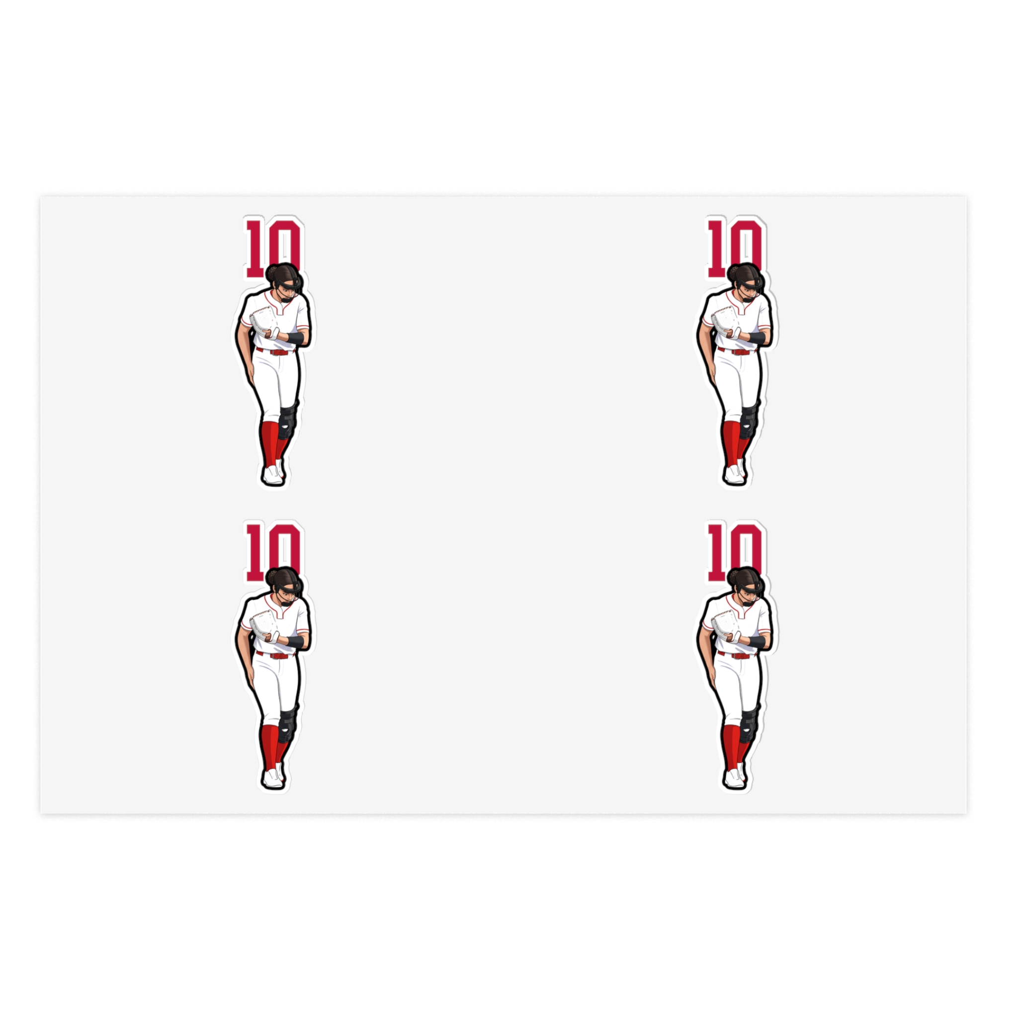 Sticker Sheet — character_number_top in Classic