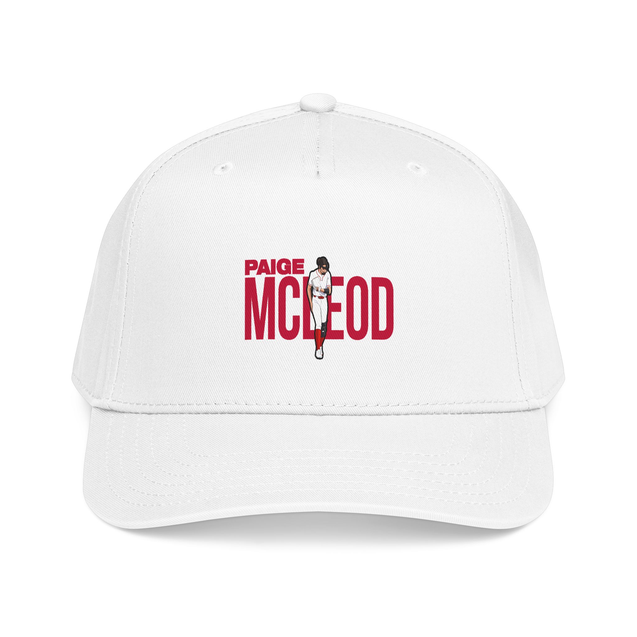 Baseball Cap — character_player_name in White