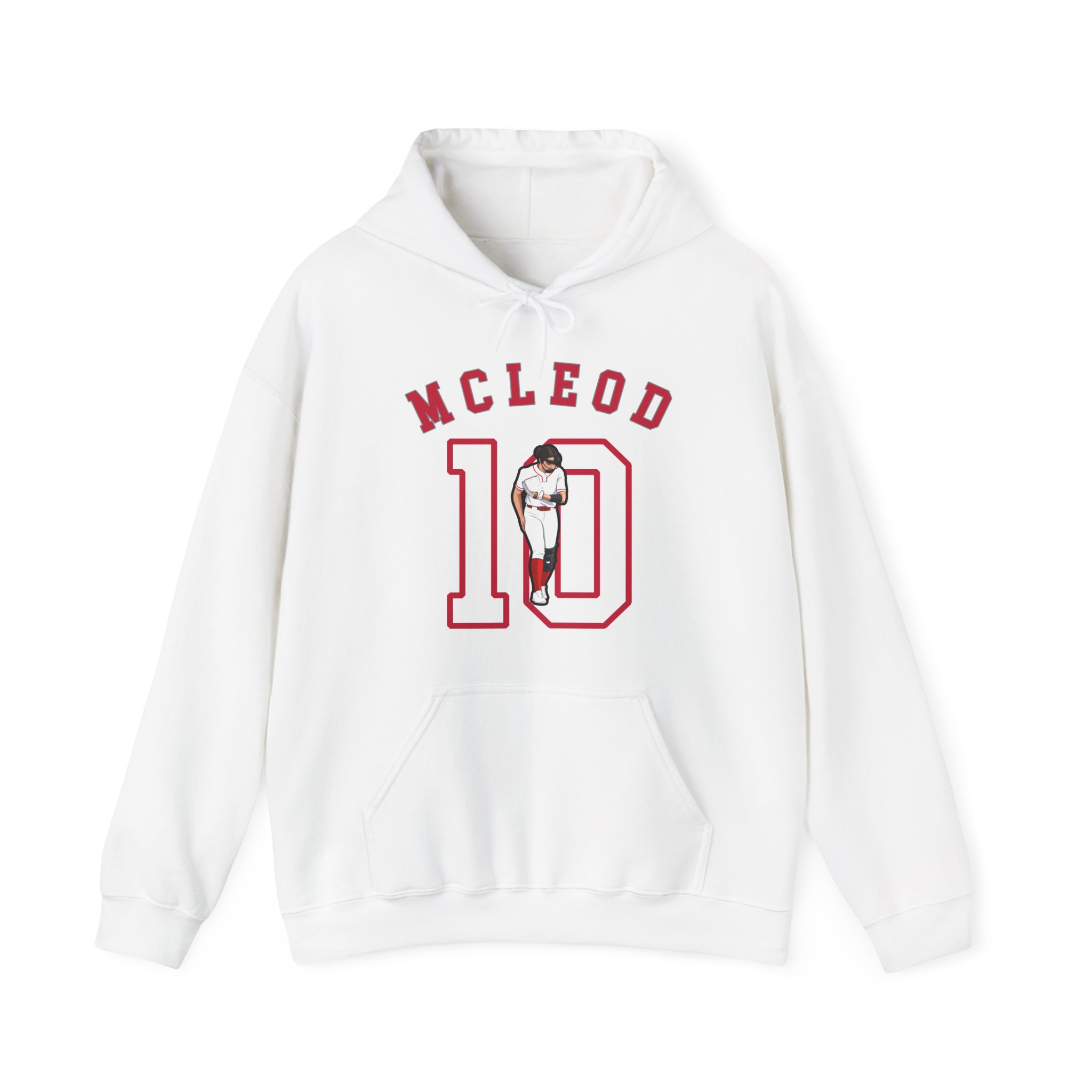 Hoodie — character_shirsey_arch in White