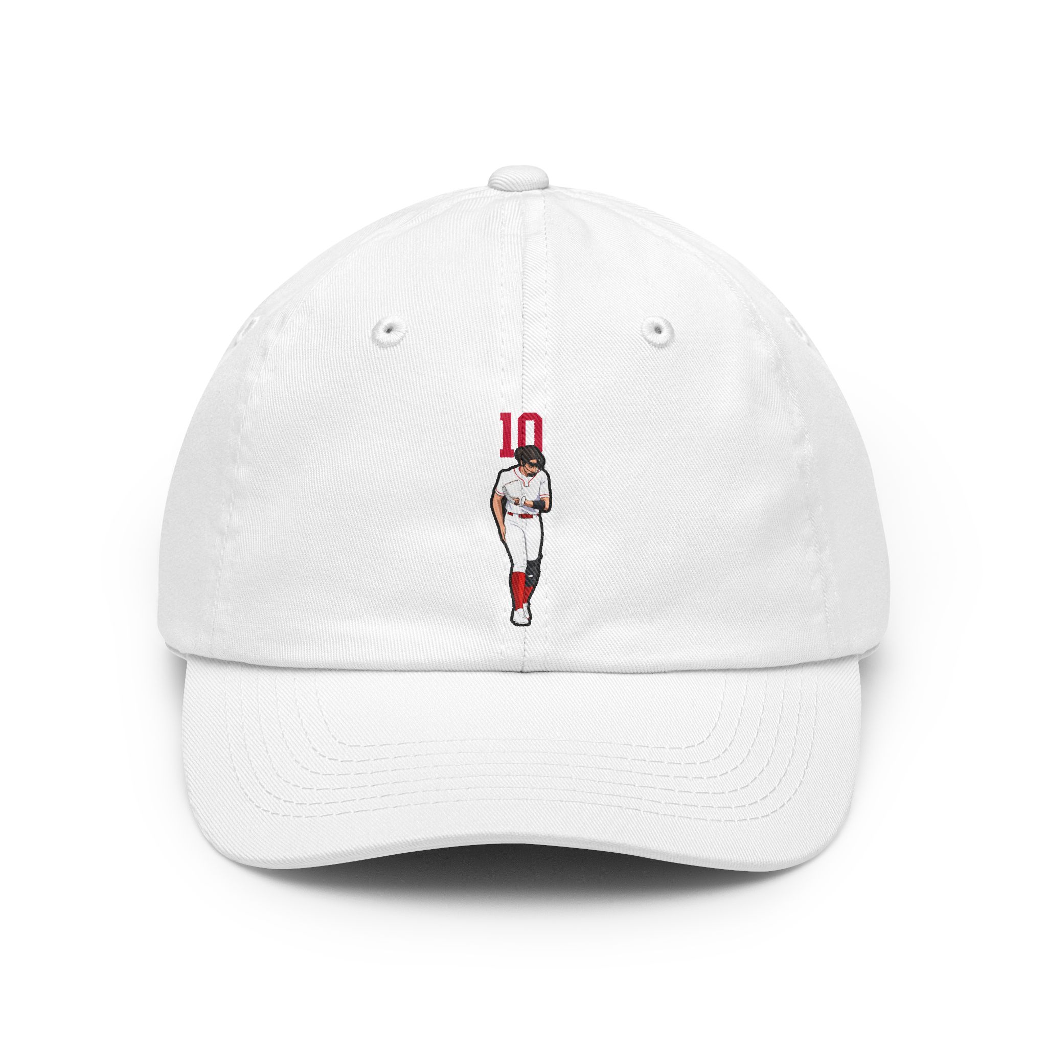 Classic Cap — character_number_top in White
