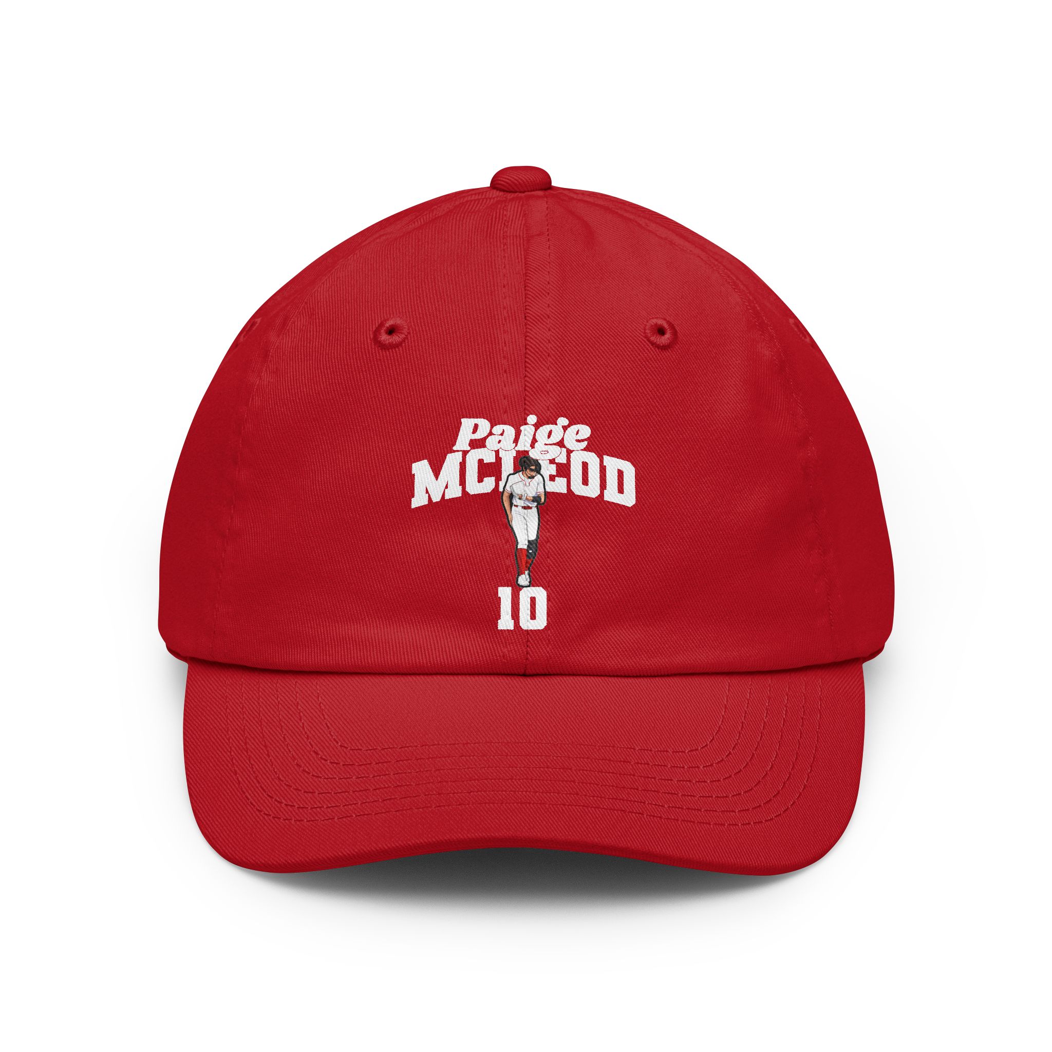 Classic Cap — character_signature_arch in Red