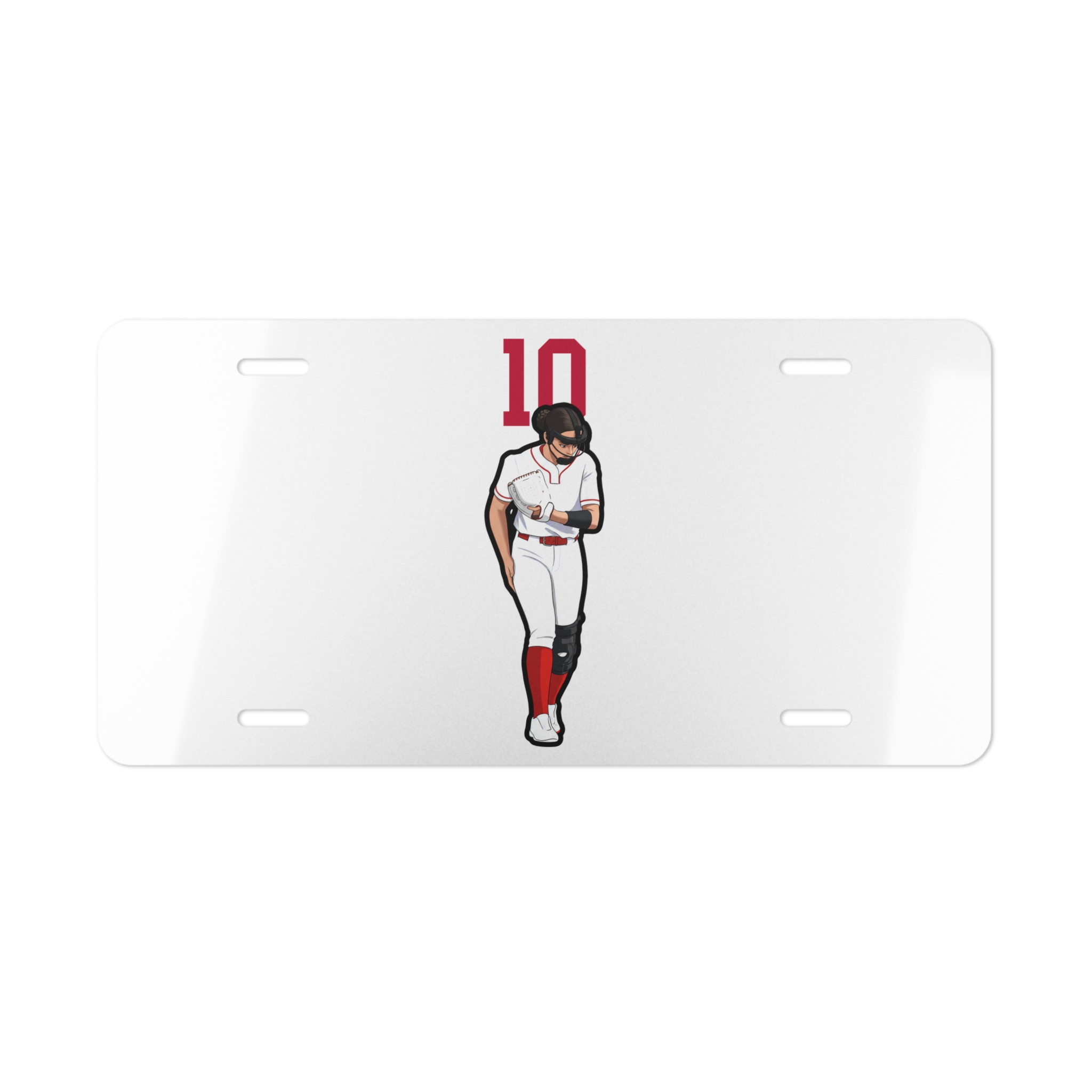 License Plate — character_number_top in Classic