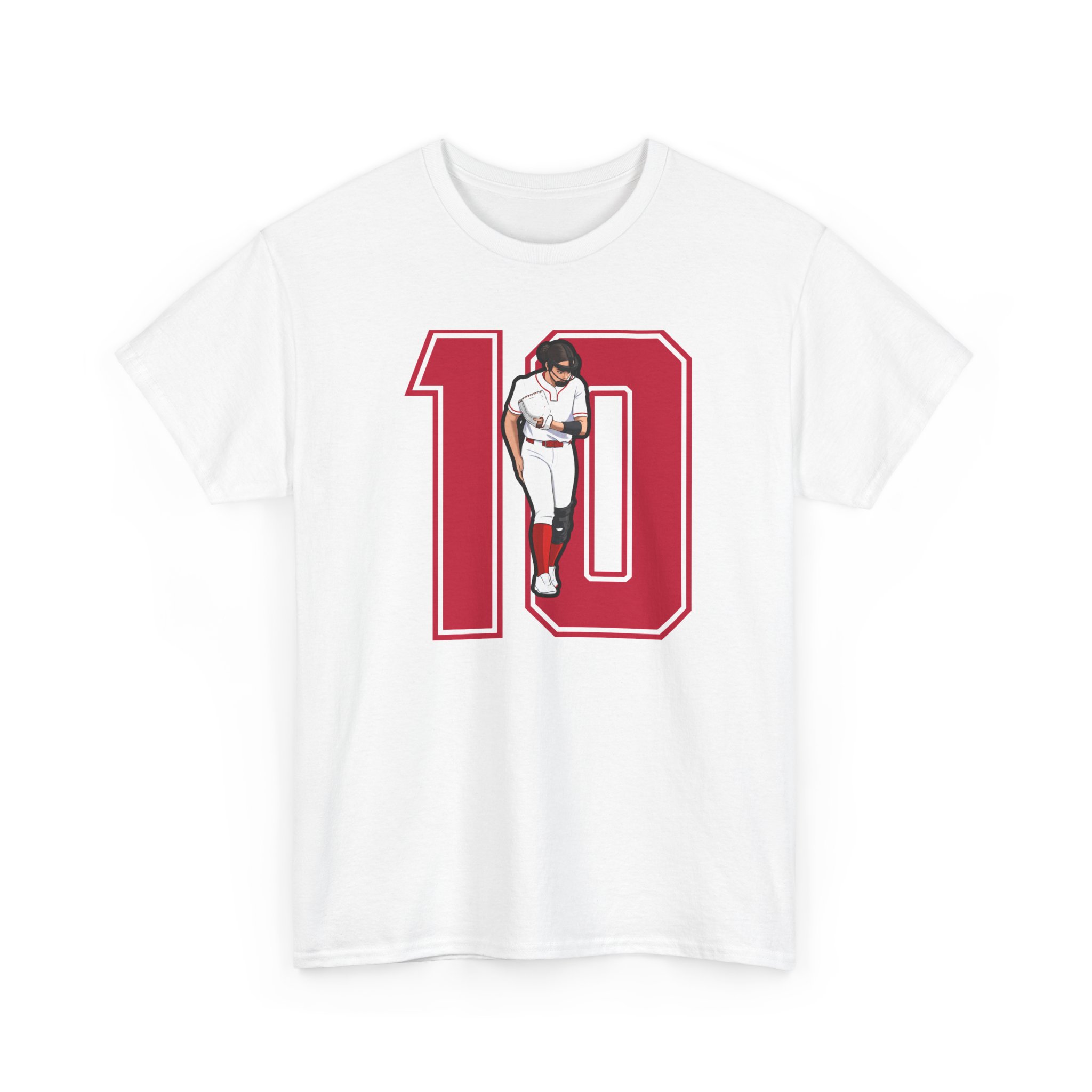 Tee — character_number in White