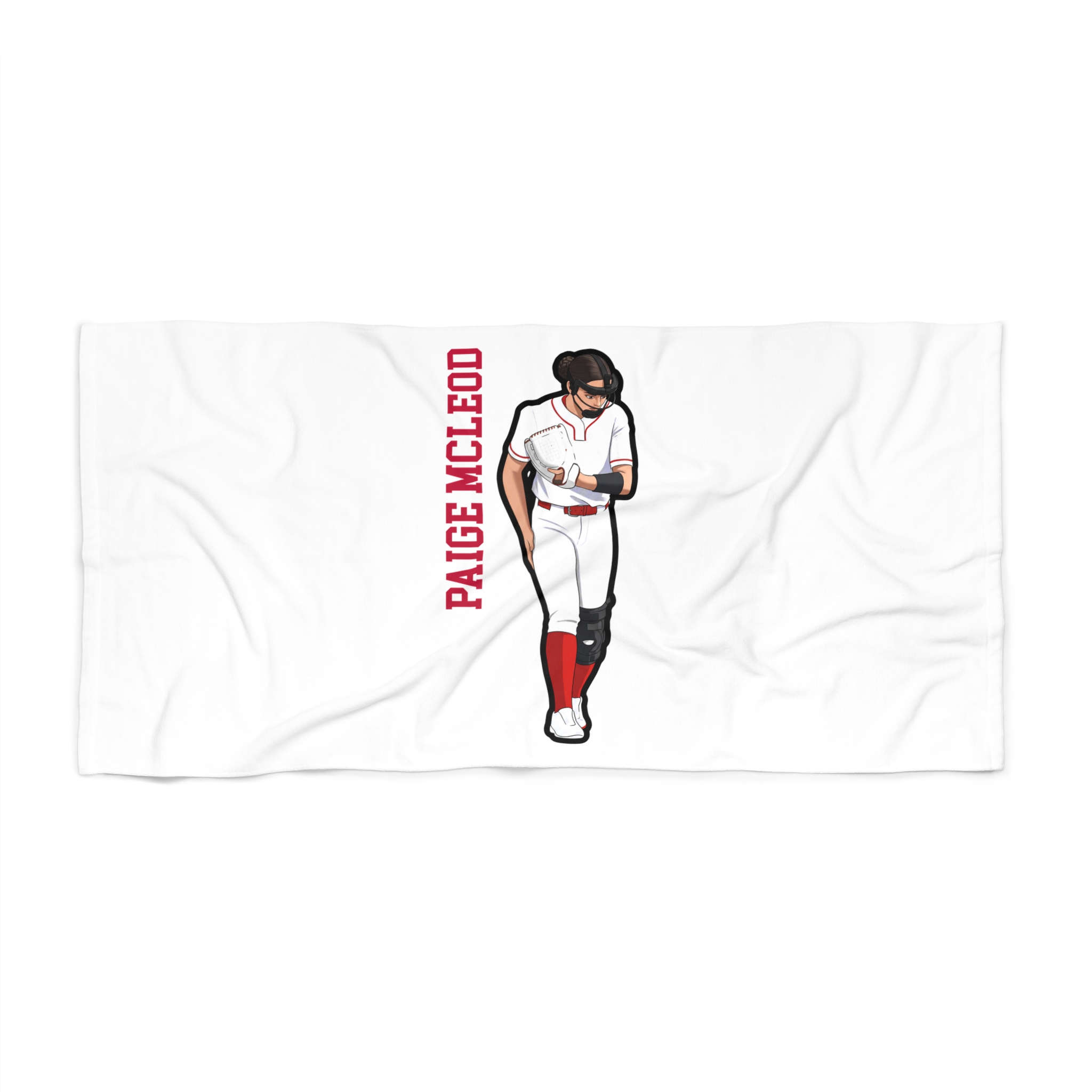 Beach Towel — character_name_vertical in Classic
