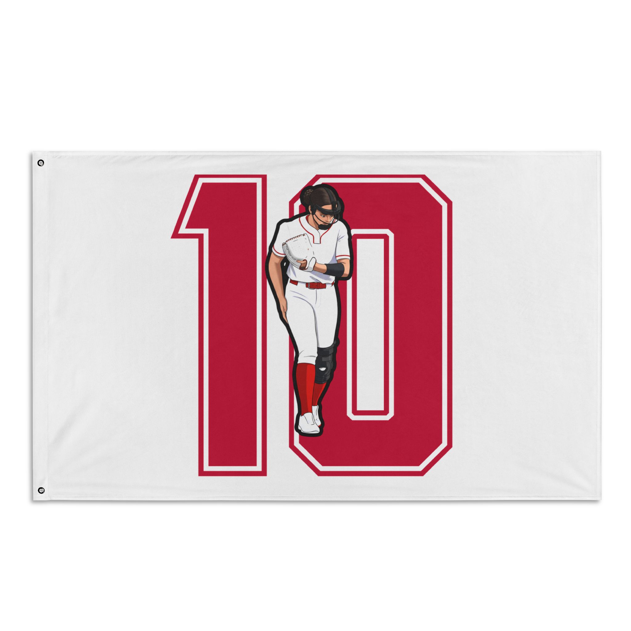 Flag (35 × 56 in) — character_number in Classic