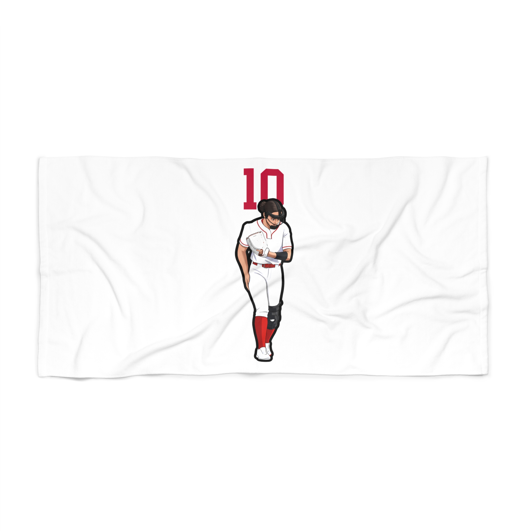 Beach Towel — character_number_top in Classic