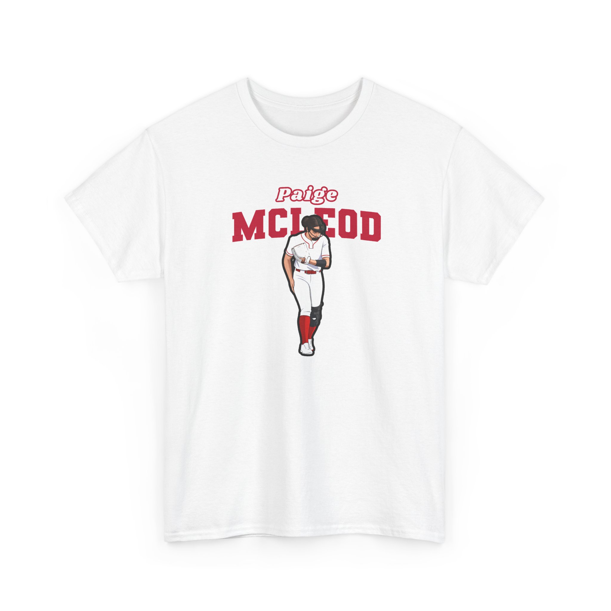 Tee — character_name_arch in White
