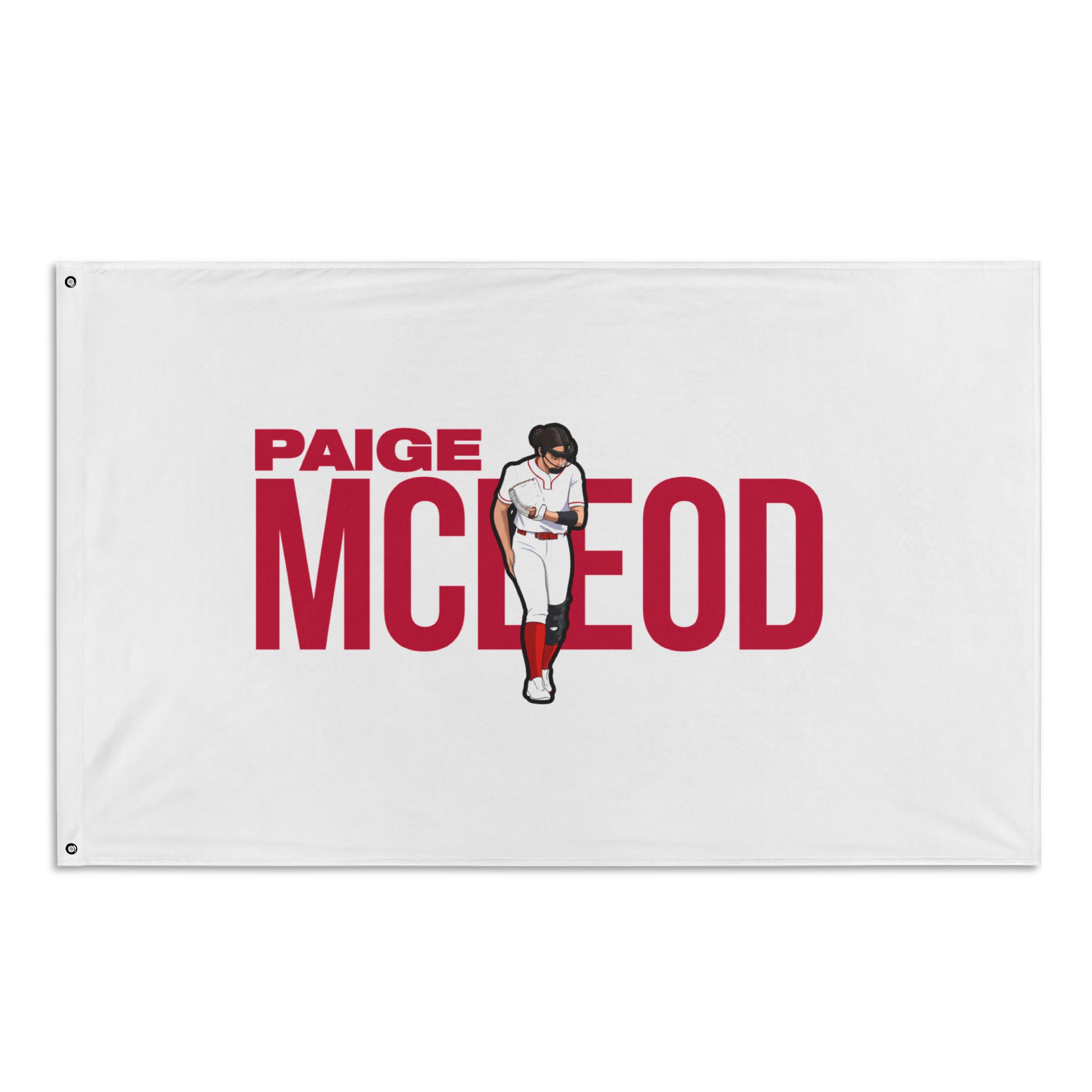 Flag (35 × 56 in) — character_player_name in Classic