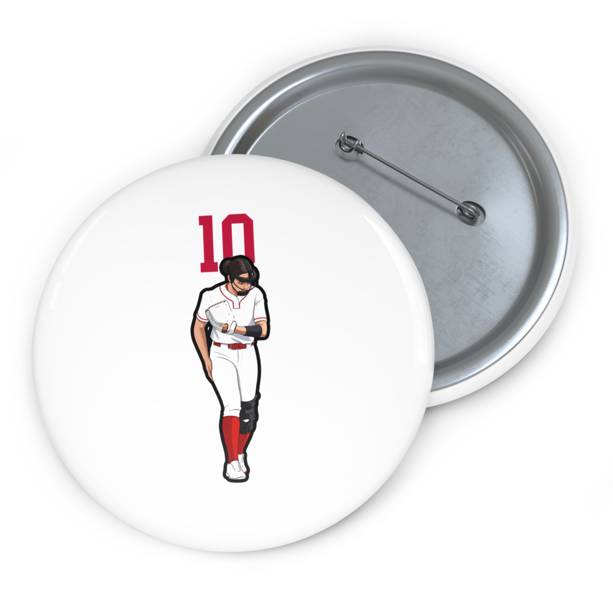 Game Day Pin — character_number_top in Classic