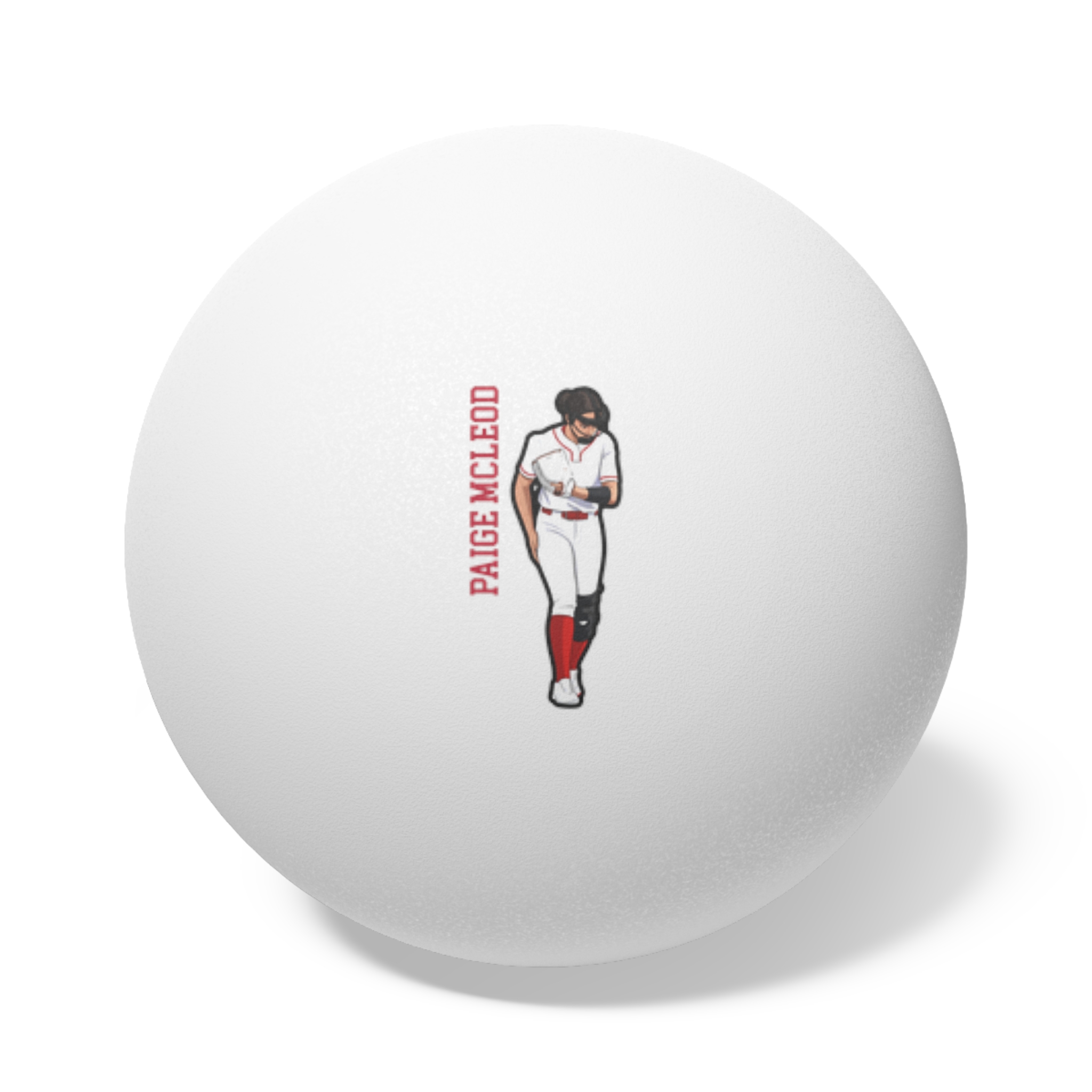 Ping Pong Balls, 6 pcs — character_name_vertical in White