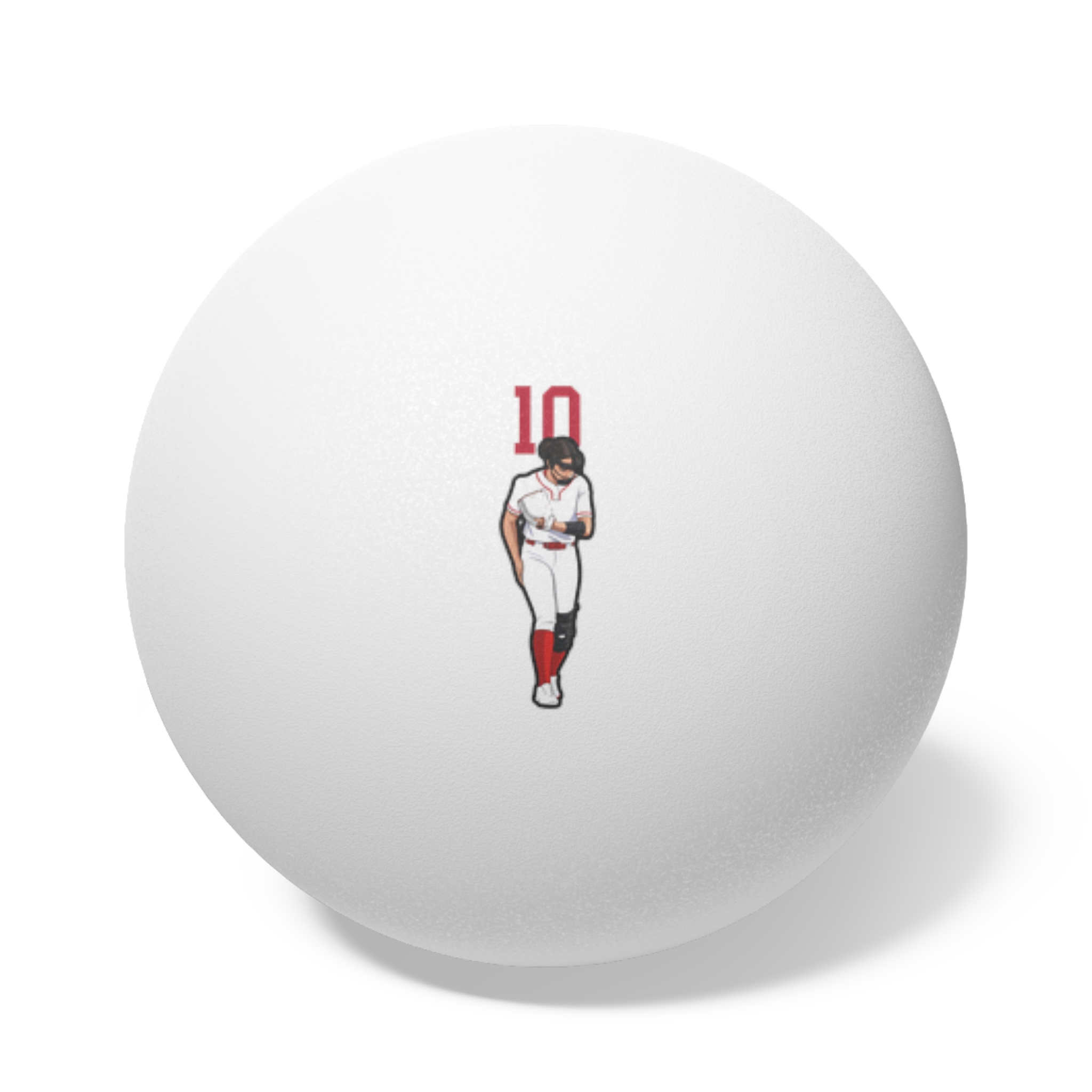 Ping Pong Balls, 6 pcs — character_number_top in White