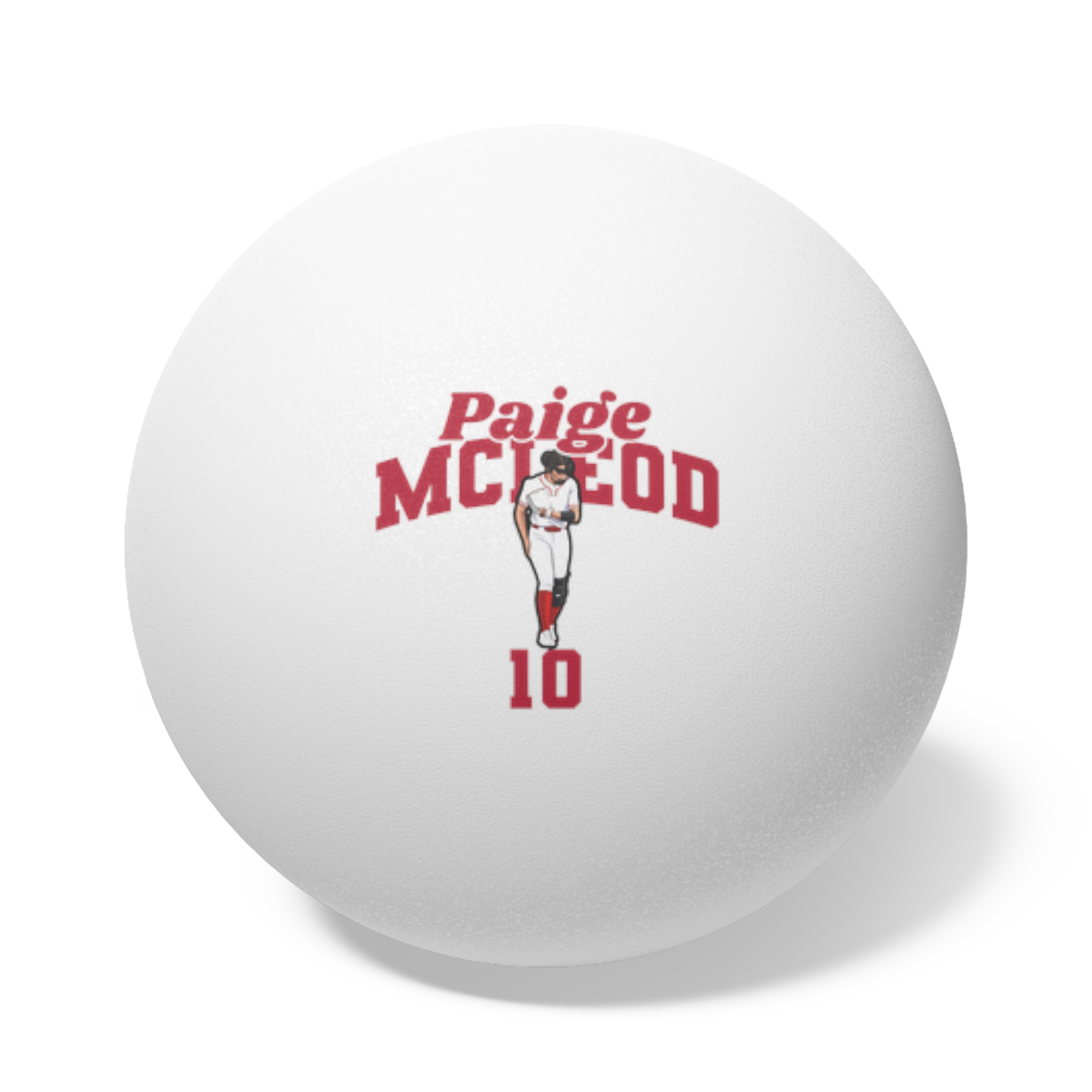 Ping Pong Balls, 6 pcs — character_signature_arch in White