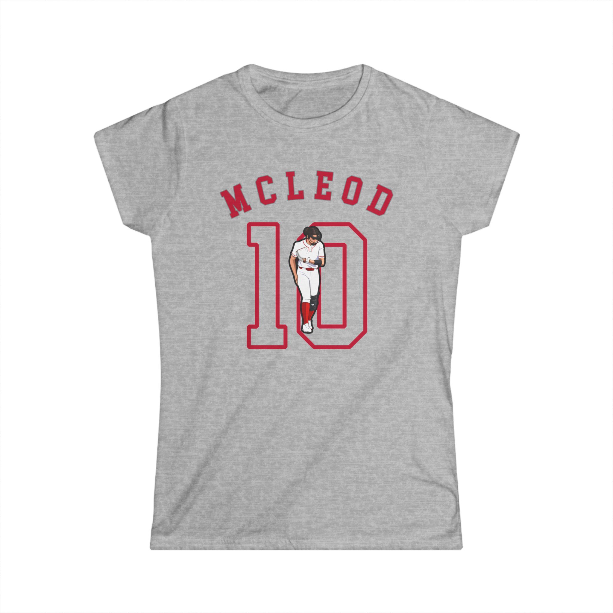 Women's Softstyle Tee — character_shirsey_arch in Grey