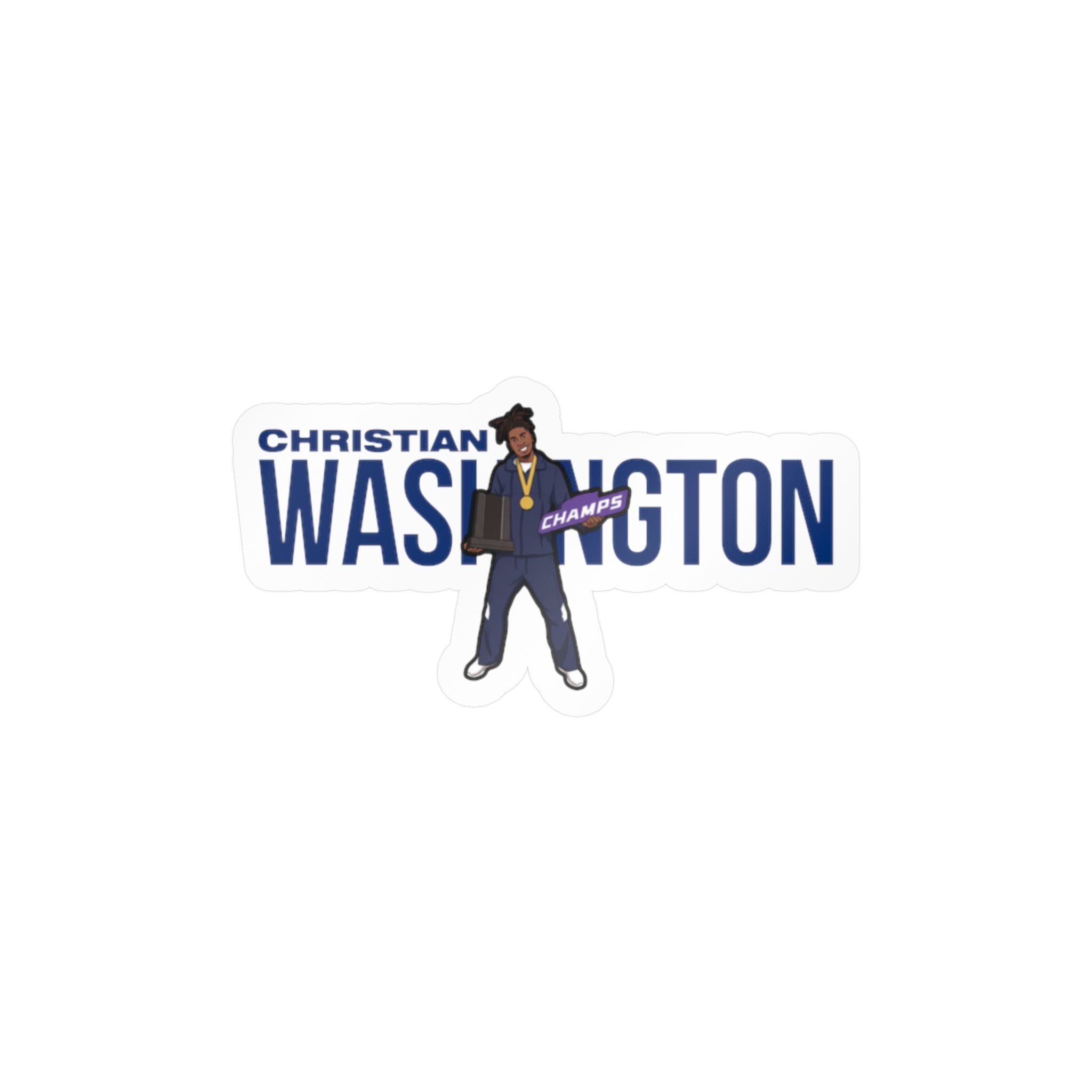 Vinyl Sticker — character_player_name in Classic