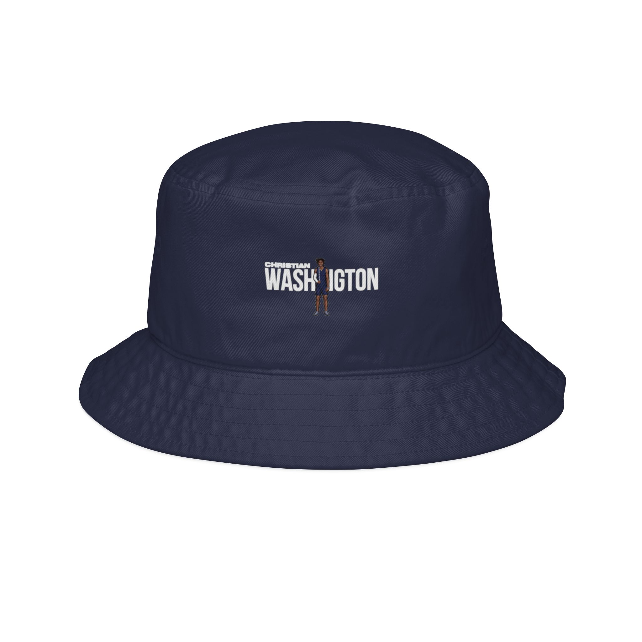Bucket Hat — character_player_name in Navy