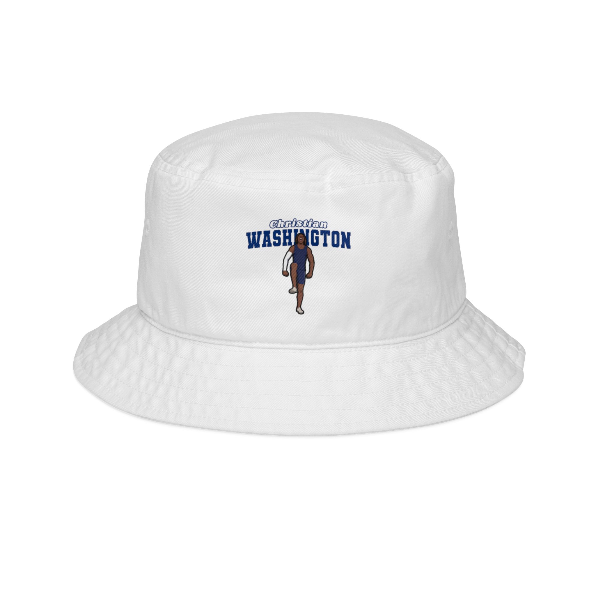 Bucket Hat — character_name_arch in White