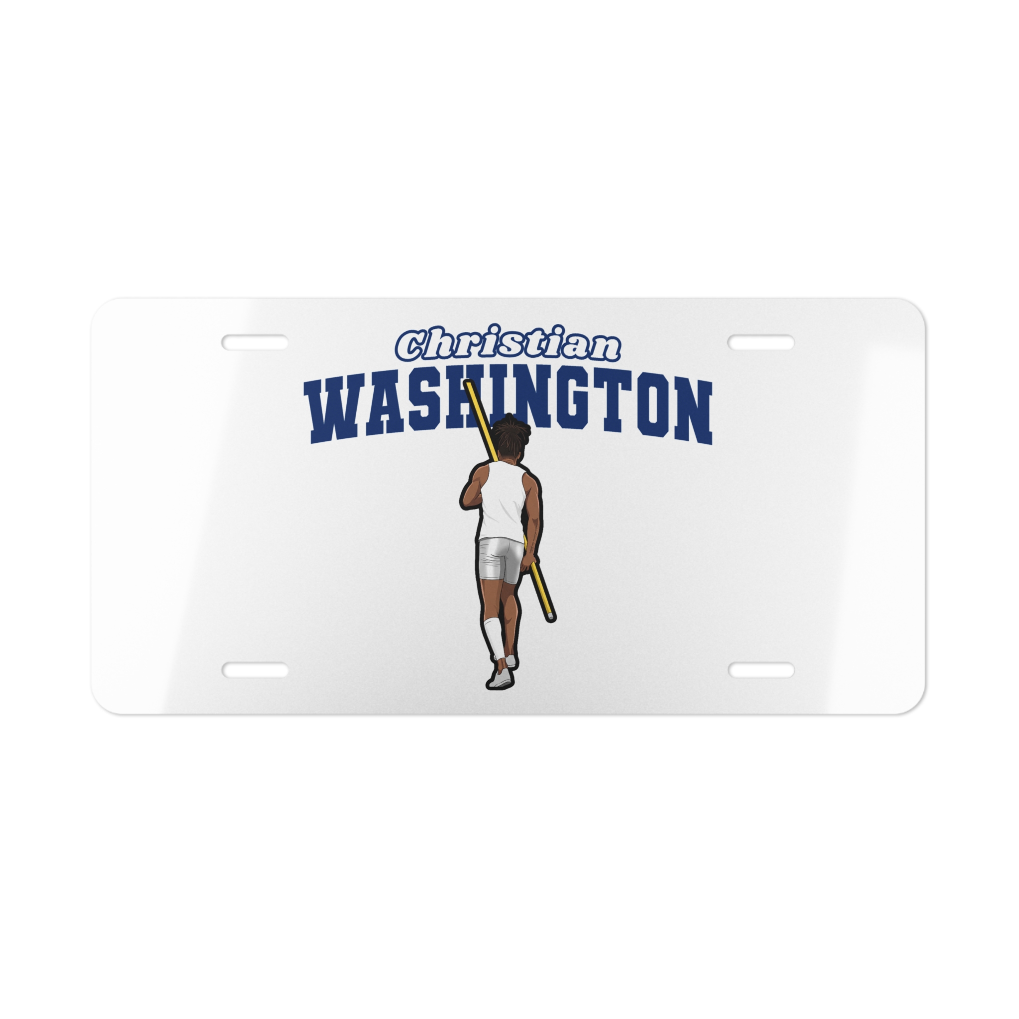 License Plate — character_name_arch in Classic
