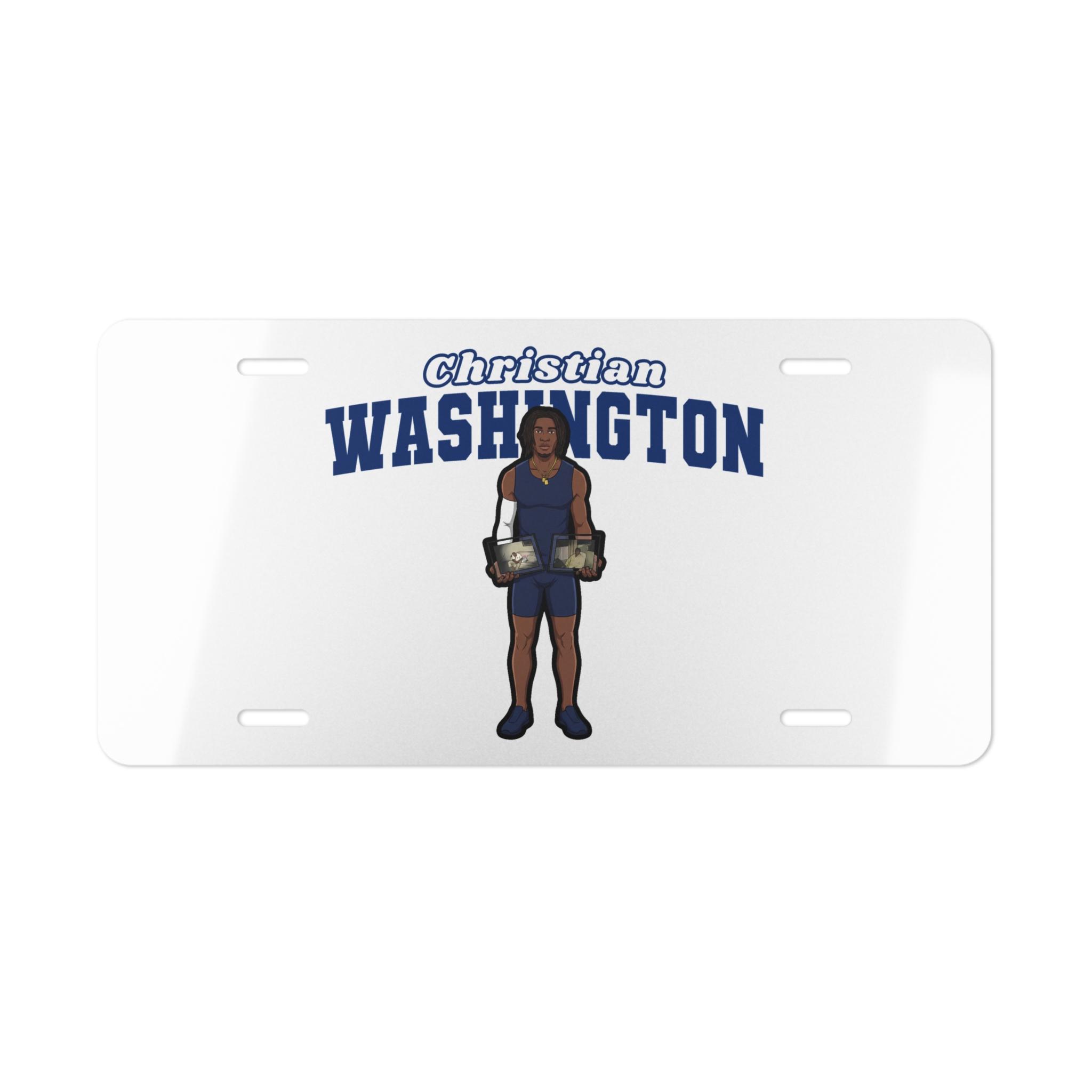 License Plate — character_name_arch in Classic