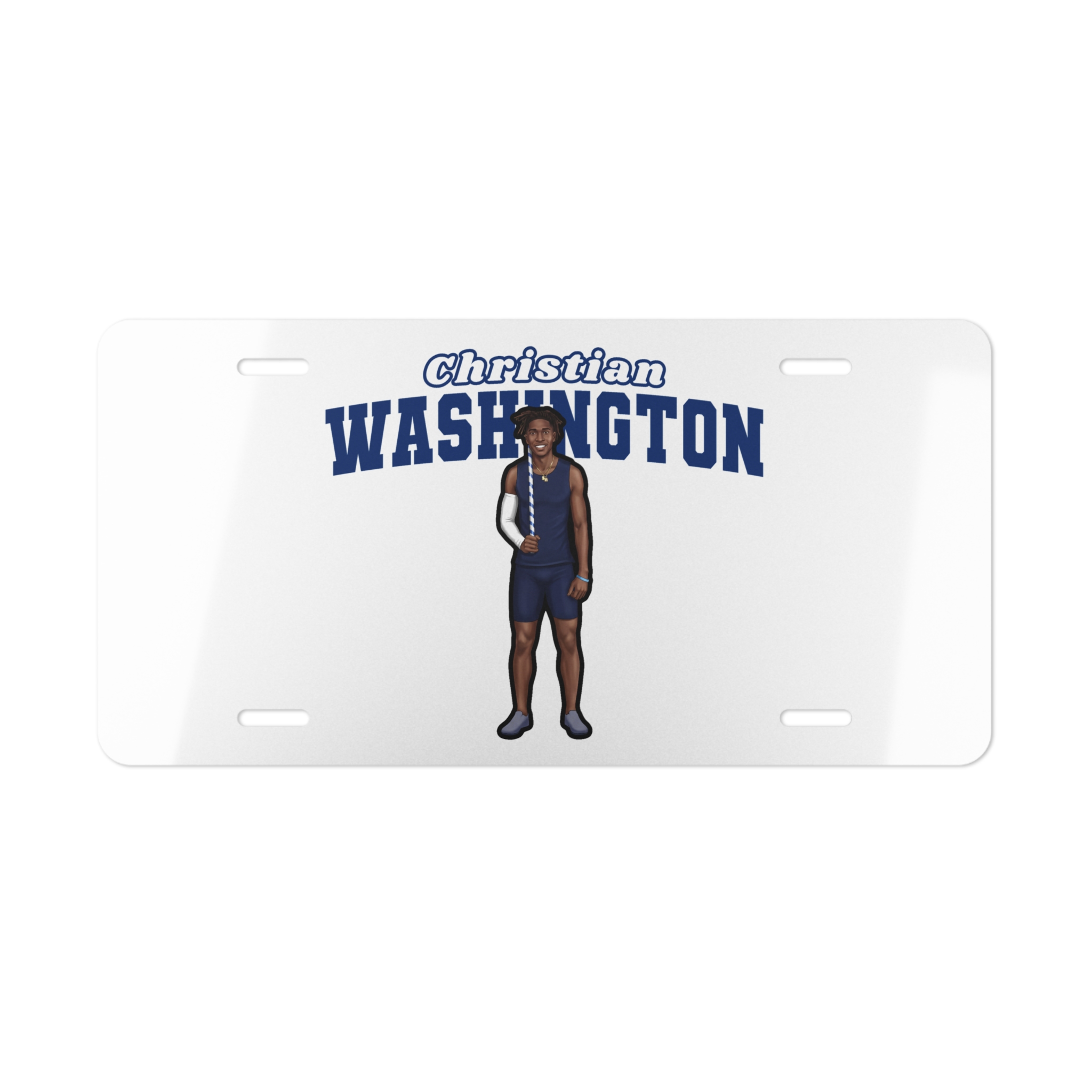 License Plate — character_name_arch in Classic