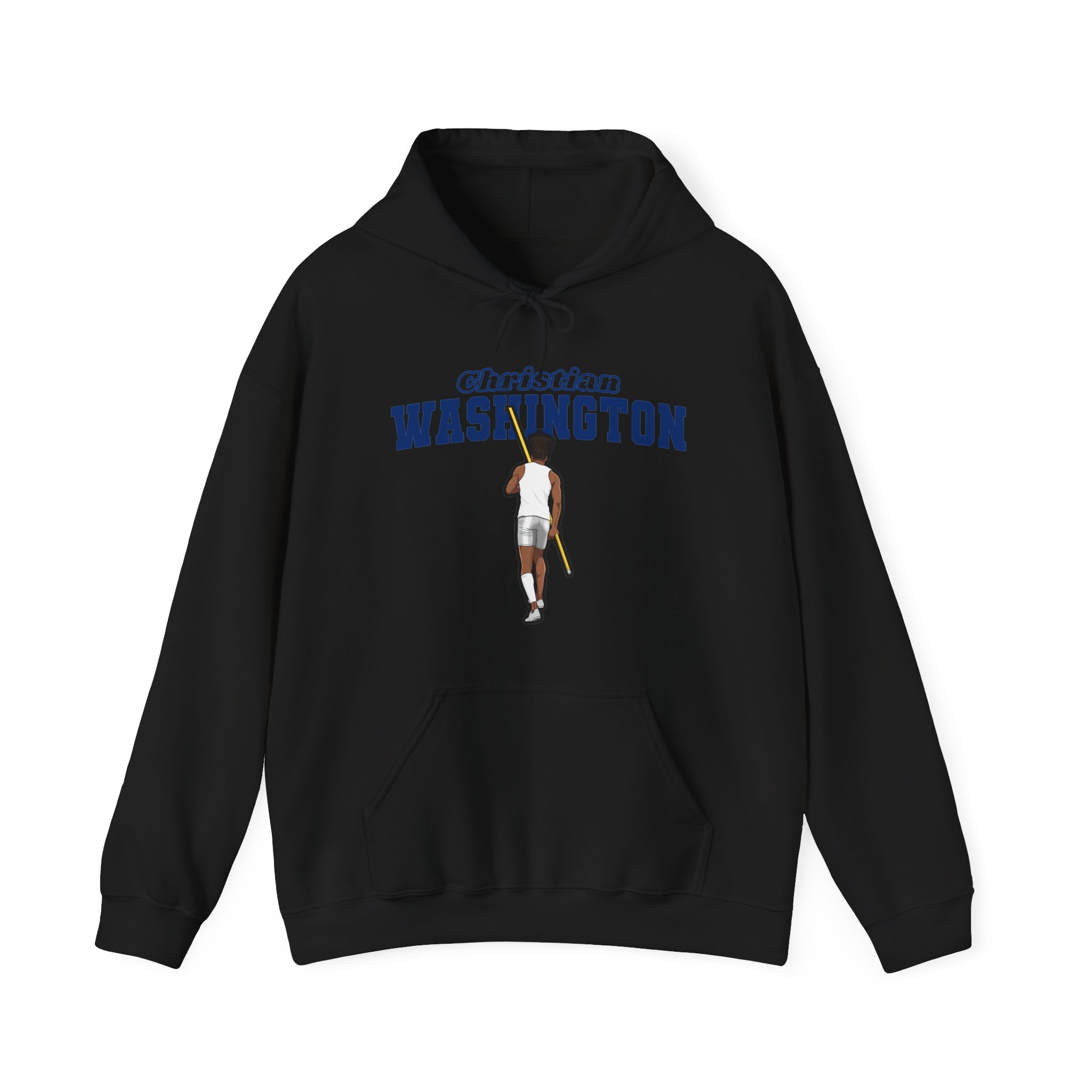 Hoodie — character_name_arch in Black
