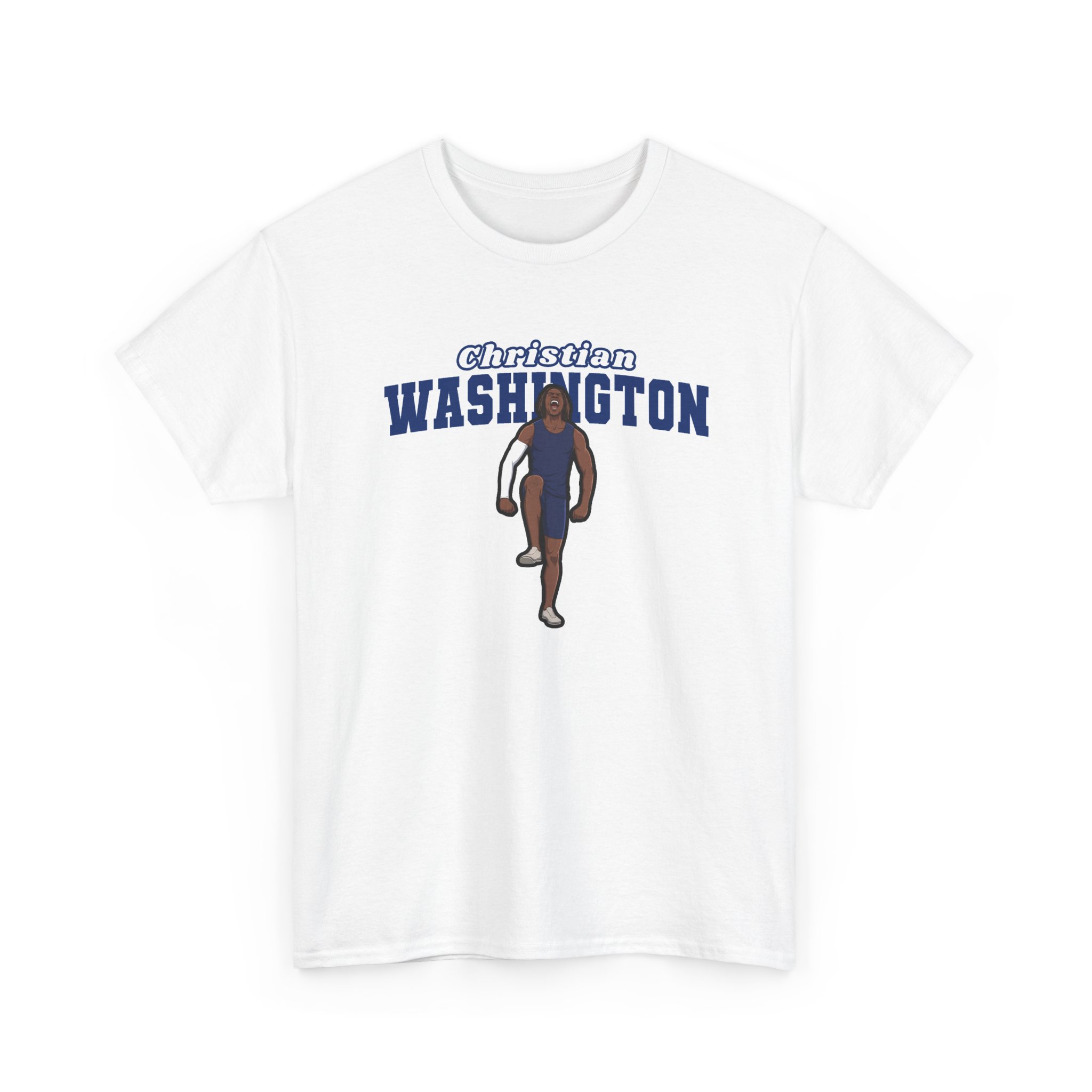 Tee — character_name_arch in White