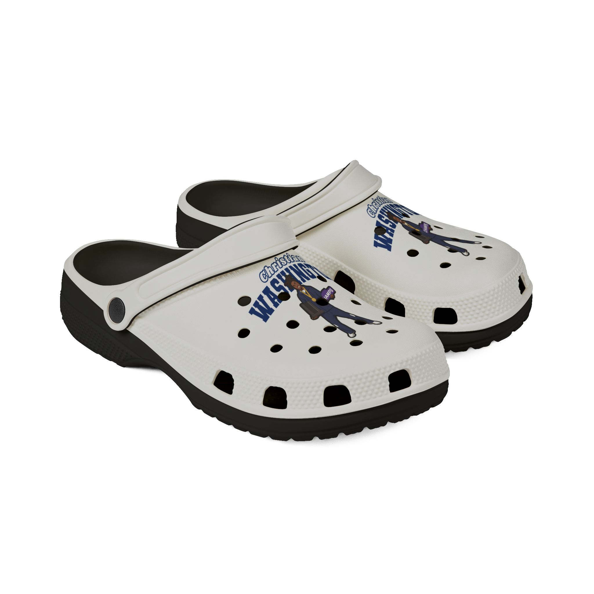 Rubber Clogs — character_name_arch in Black