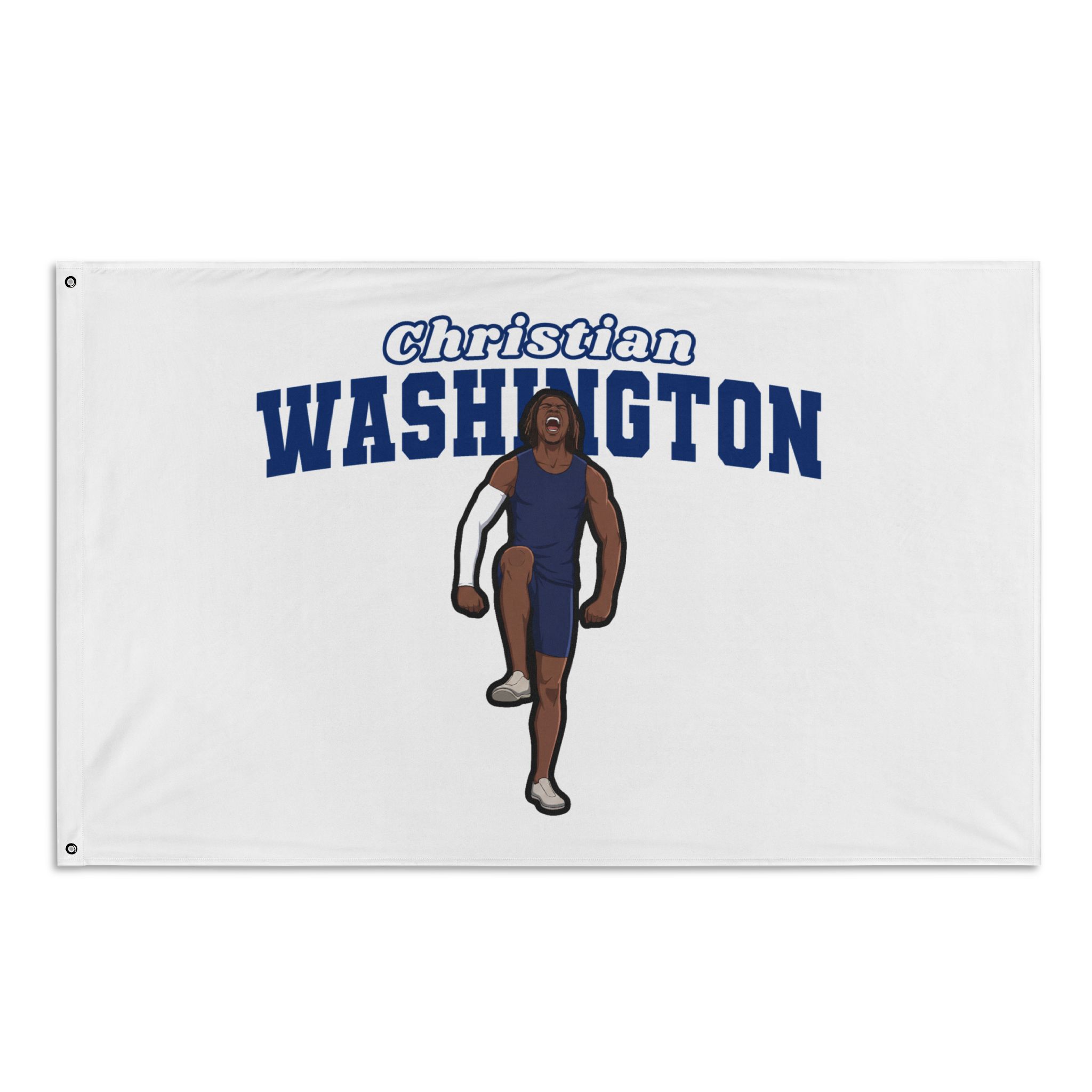 Flag (35 × 56 in) — character_name_arch in Classic