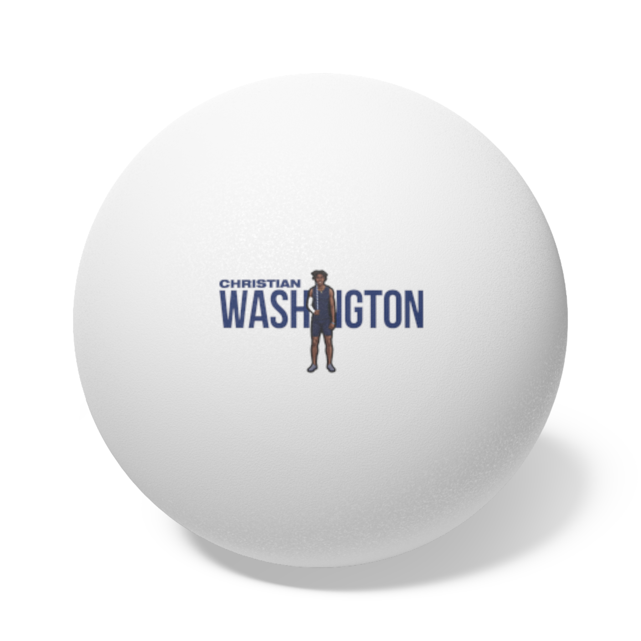 Ping Pong Balls, 6 pcs — character_player_name in White