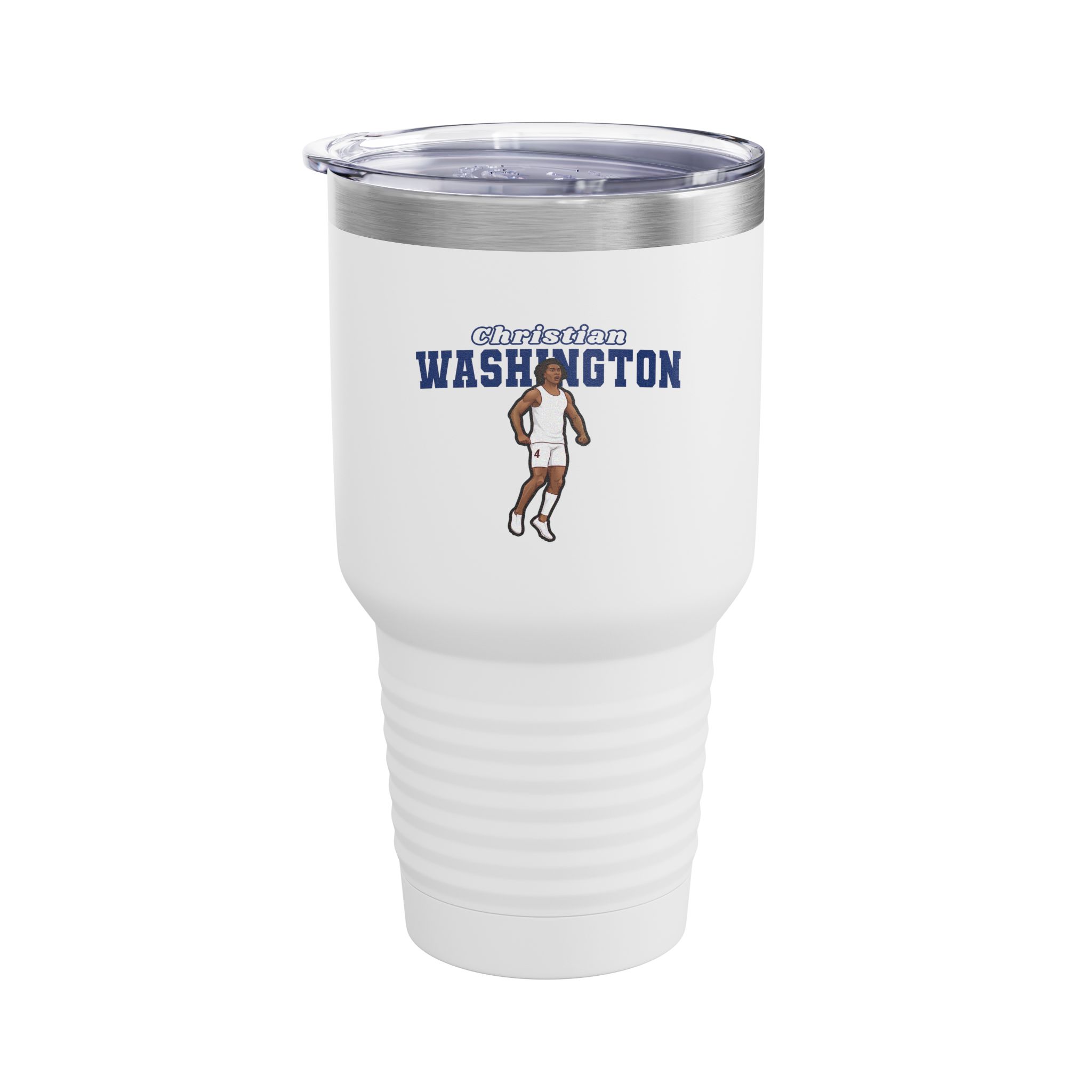 30oz Tumbler — character_name_arch in White